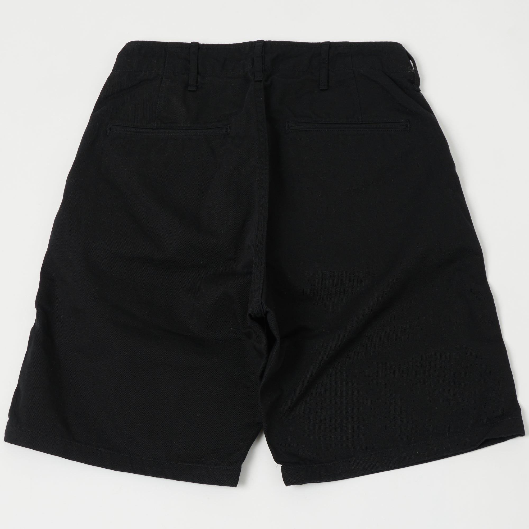 Full Count 1125 Black Chino Shorts for Men - Casual Summer Wear & Outdoor Activities