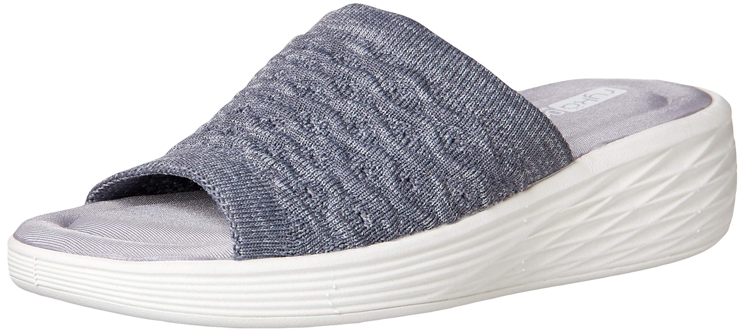 Ryka Women's Nanette Slides Sandal - Comfortable Walking Sandals for Women with Arch Support | Perfect for Beach, Pool, Gym & Casual Wear