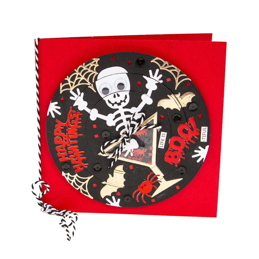 Happy Hauntings Embellishment Die Set - Halloween Scrapbooking & Card Making Supplies for DIY Crafts