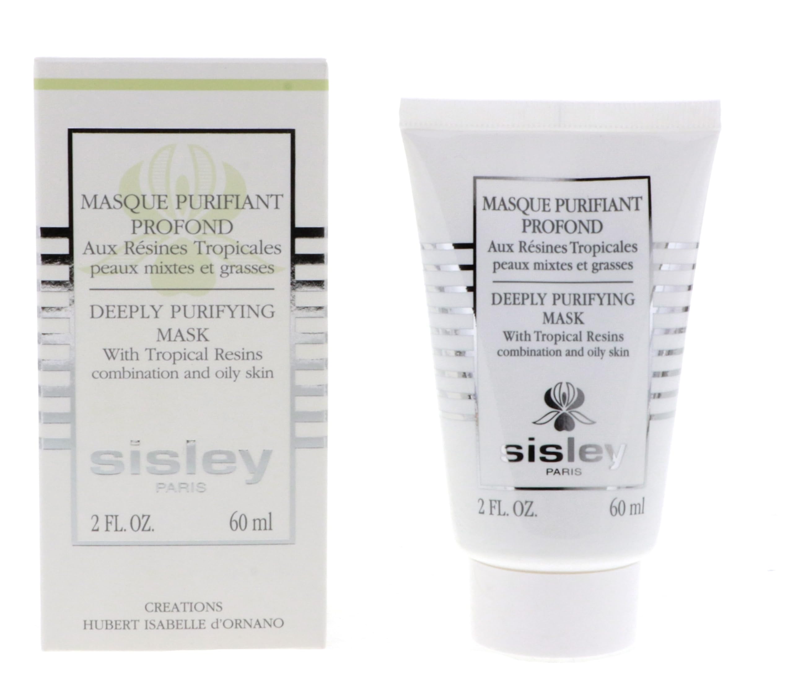 Sisley Women's Creamy Mask with Tropical Resins - Deeply Purifying Face Mask for Combination & Oily Skin - 1 Piece (SKU# 1790958MA) - Perfect for Spa Nights & Skincare Routines