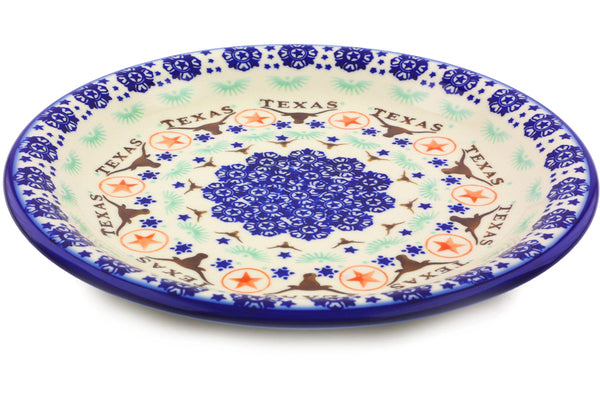 10-Piece Texas State Themed Dinner Plate Set - Durable Porcelain Plates for Home, Restaurants & Outdoor Dining - Perfect for Texan Decor, Parties & Everyday Use