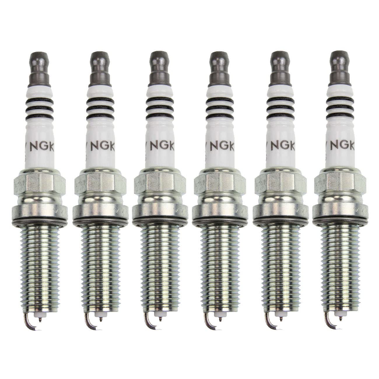 NGK Iridium IX Spark Plugs - Set of 6 Compatible with Acura, Honda, Lexus, Subaru - High Performance Ignition for Better Fuel Efficiency & Engine Power - Perfect for Daily Commuting & Performance Tuning