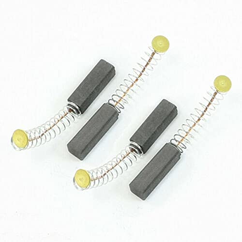 10pcs 6x6x20mm Motor Carbon Brushes Replacement for M.C Power Tools - Compatible with Drills, Electric Grinders & Rotary Tools - DIY & Professional Repair Use