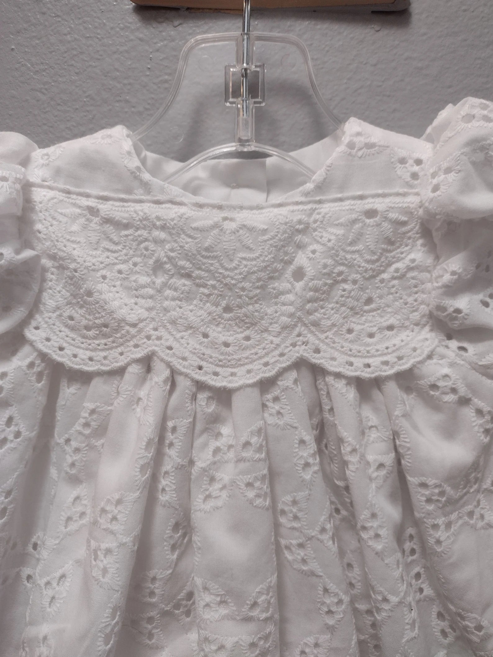 Brea Blessing Gown - Elegant Christening Dress for Baby Girls | Perfect for Baptism, First Communion & Special Occasions