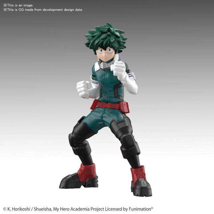 Bandai Entry Grade My Hero Academia Izuku Midoriya Deku Action Figure Model Kit - Perfect for Anime Collectors, Cosplay Props, and Display Decor