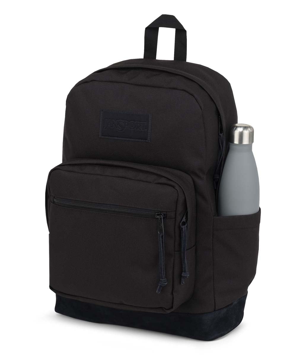 JanSport Right Pack Backpack - Lightweight Laptop Backpack for School & Travel, Durable Monochrome Black Daypack for Men & Women | Perfect for College, Work, Commuting & Outdoor Adventures