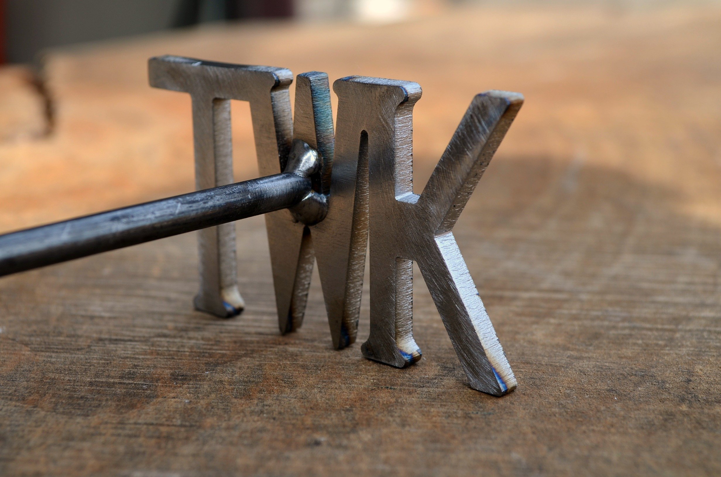 Custom Monogram Branding Iron - Personalized Initials Brander for Wood, Leather & Crafts (Choose 2 or 3 Letters) - Perfect for DIY Projects, Wood Burning, Leather Crafting & Personalized Gifts