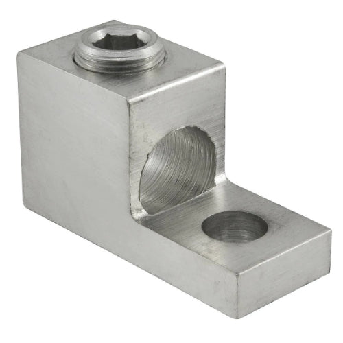 1/0 AWG Aluminum Mechanical Lugs - Heavy Duty Electrical Connectors for Industrial Wiring & Solar Panel Installations
