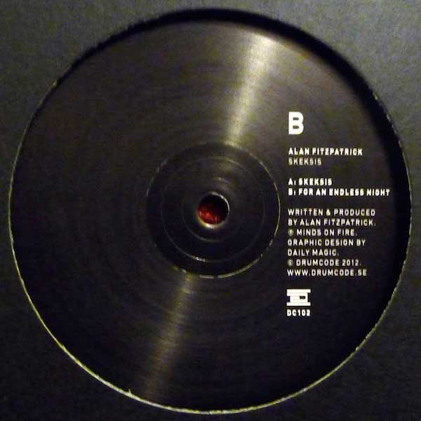 Alan Fitzpatrick – Skeksis (Drumcode DC102) | Techno Vinyl Record | Perfect for DJ Sets & Electronic Music Collectors