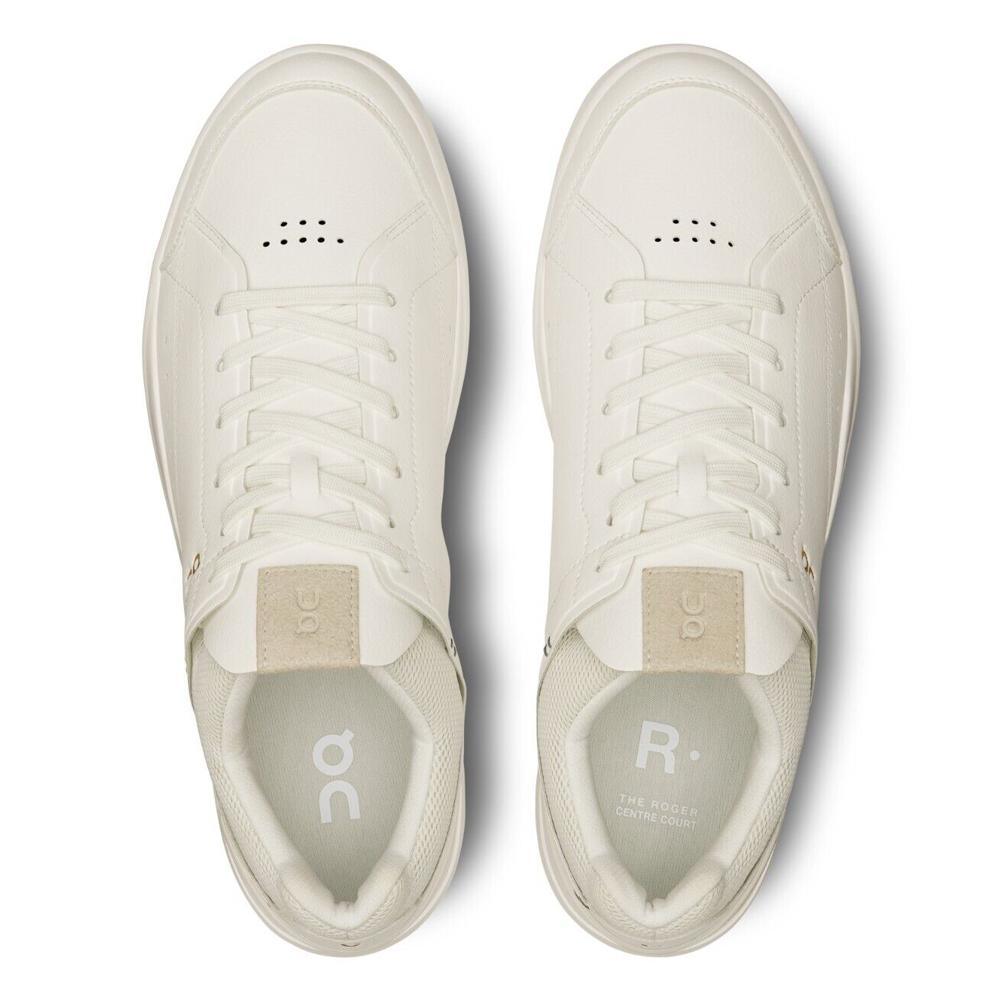 Men's THE ROGER Centre Court White & Gum Tennis Shoes | Premium Comfort for Casual Wear & Court Performance