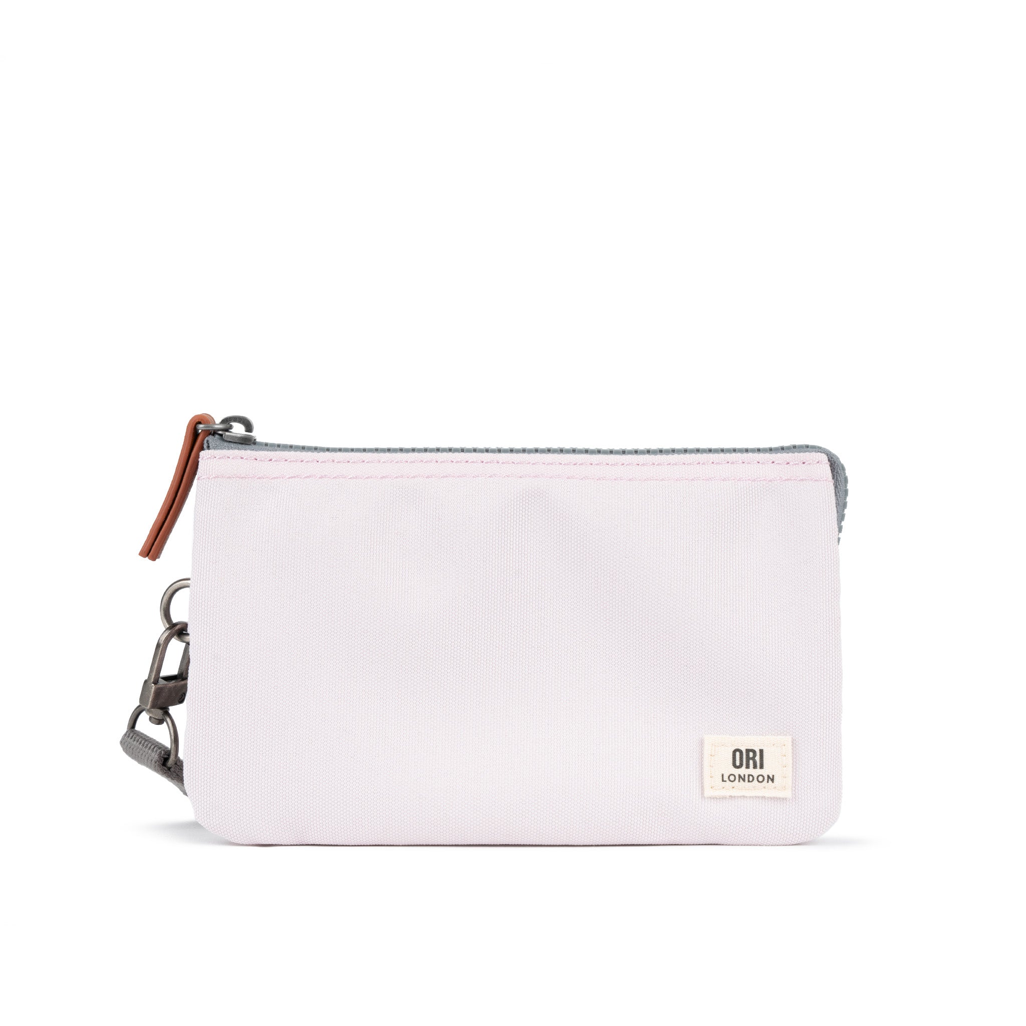 Eco-Friendly Carnaby Crossbody Bag with Wrist Strap - Transcendent Pink Recycled Canvas - Perfect for Work, Travel & Everyday Use