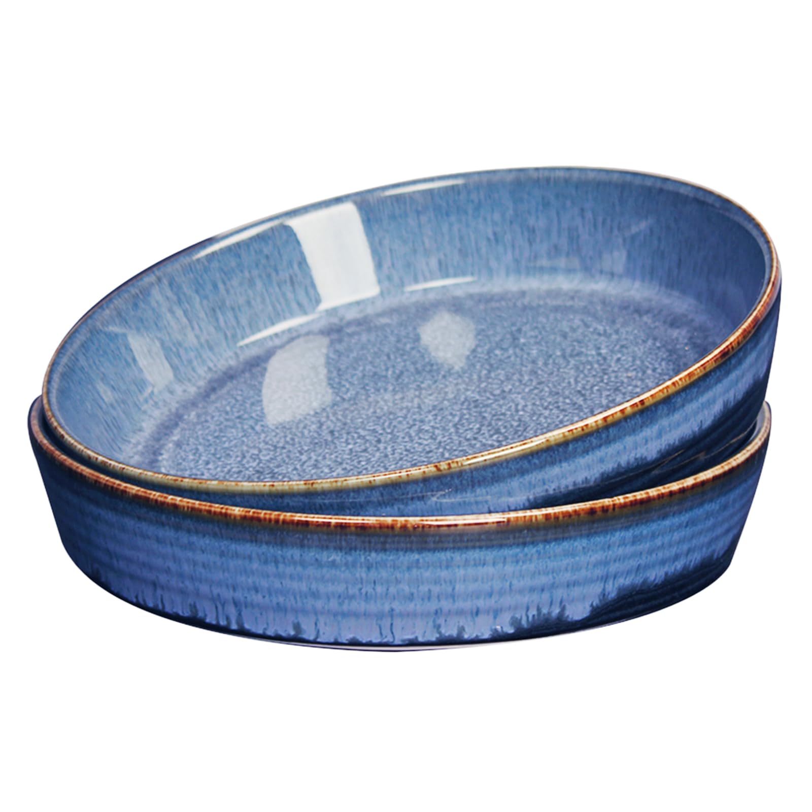 Porcelain Au Gratin Baking Dishes Set - 17 oz, 7.9 Inch Oven & Microwave Safe Casserole Dishes for Lasagna, Cobblers & More - Perfect for Family Dinners, Holiday Baking & Entertaining