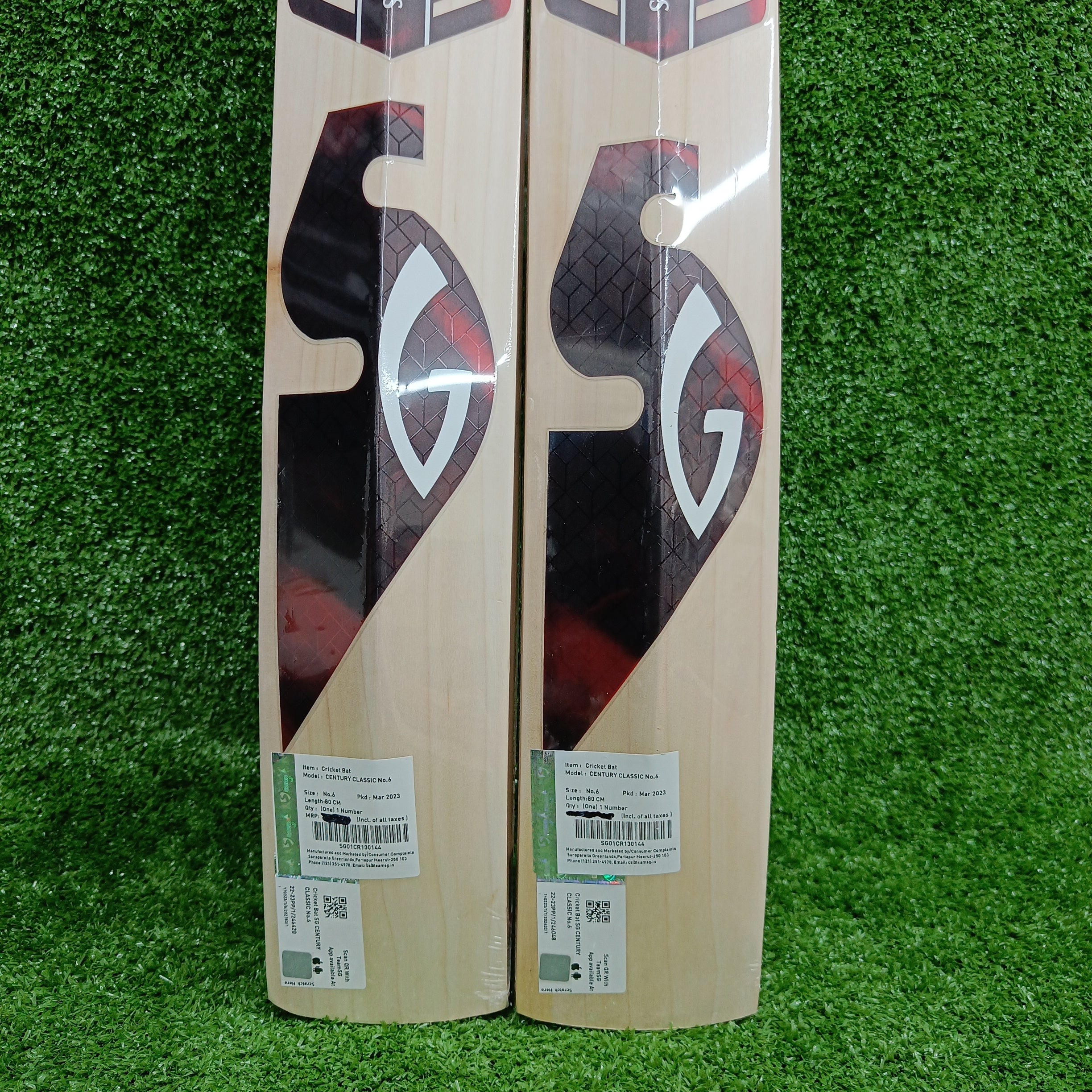 SG Century Classic Junior English Willow Cricket Bat - Lightweight & Durable for Youth Players - Perfect for Practice, Matches & Training Sessions