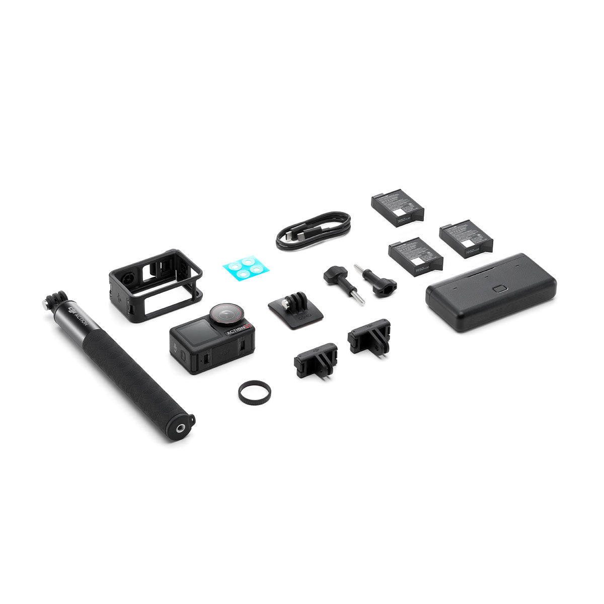 DJI Osmo Action 5 Pro Waterproof 4K Action Camera with Touchscreen - Adventure Combo for Vlogging, Surfing, Skiing & Outdoor Sports