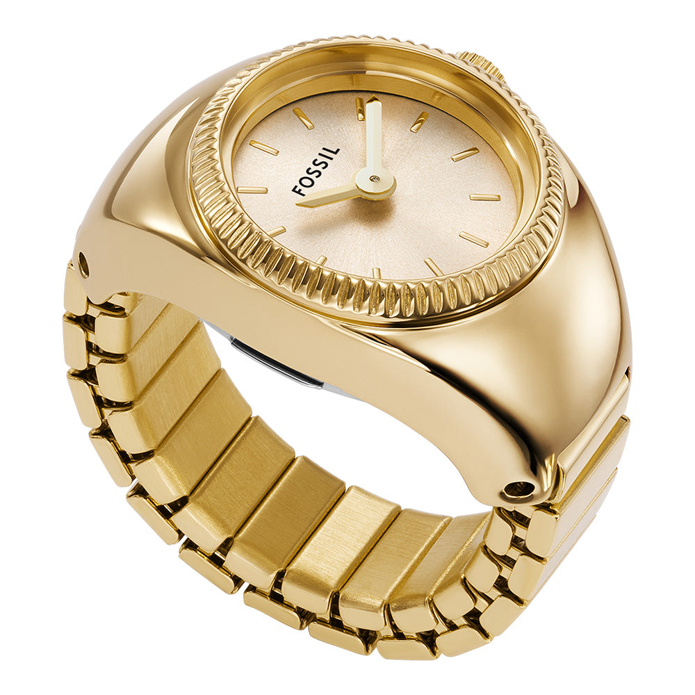 Fossil ES5246 Stainless Steel Watch Ring - Elegant & Durable Jewelry for Women & Men | Perfect for Gifts, Weddings, and Everyday Wear
