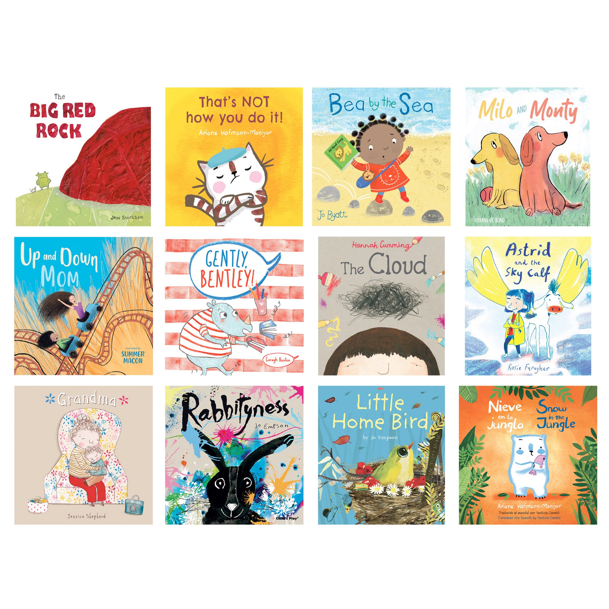 12-Piece Child's Play Mental Health Awareness Book Set for Kids - Educational Books on Emotions & Well-Being for Classroom & Home Use