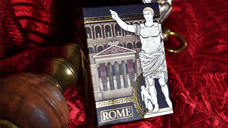 Premium Rome Playing Cards - Augustus Edition | Elegant Design for Poker, Magic Tricks & Collectors | Perfect for Game Nights, Gifts & Cardistry