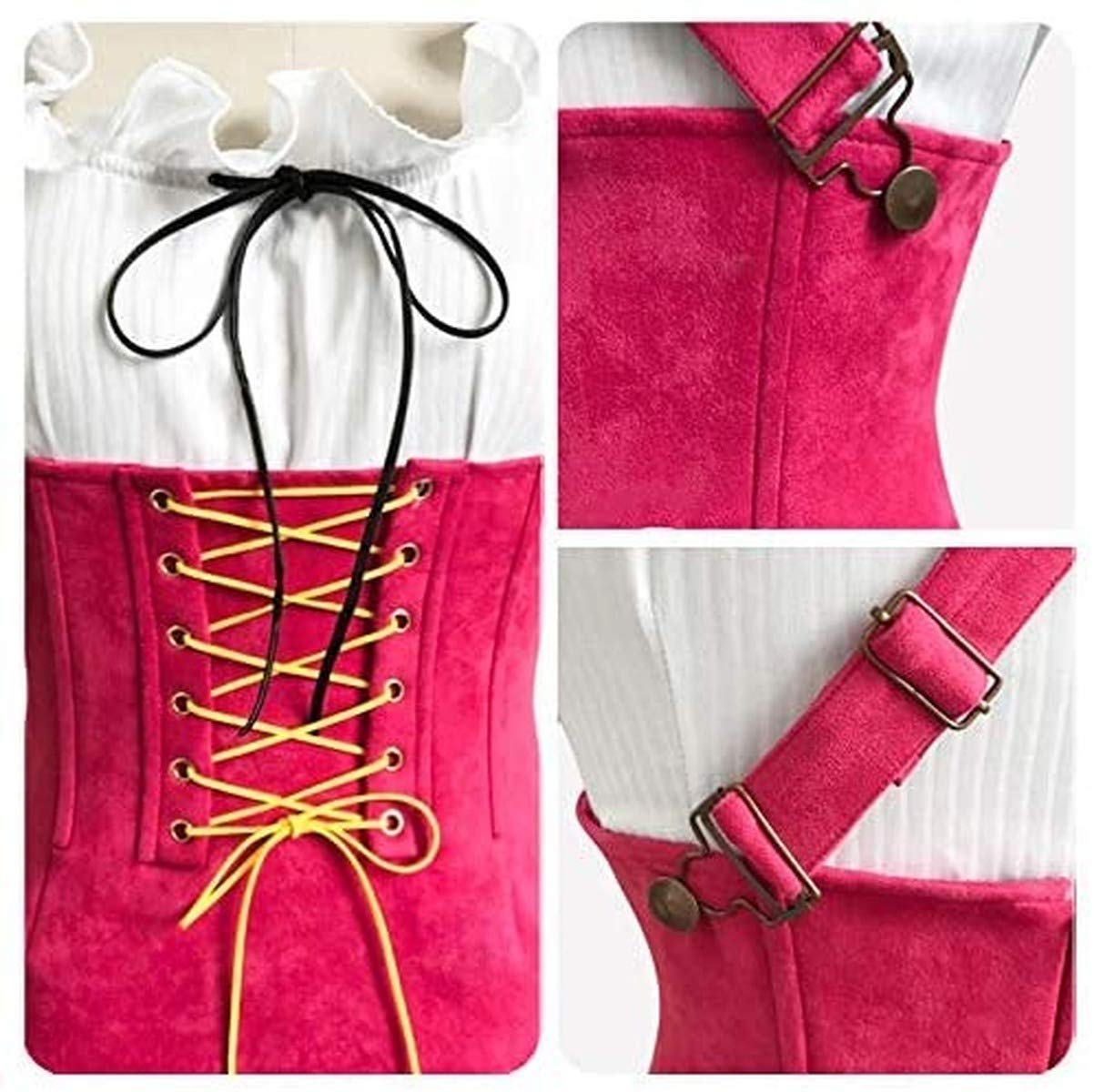One Piece Nami Cosplay Costume - Anime Red Skirt Dress for Halloween, Cosplay Events & Anime Conventions