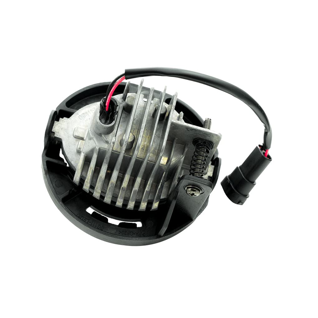 2015-2019 Dodge Charger SRT LED Fog Lights Replacement Kit - Left & Right Side with Bezels & Full Assembly Set | Perfect for Night Driving & Enhanced Visibility in Foggy Conditions