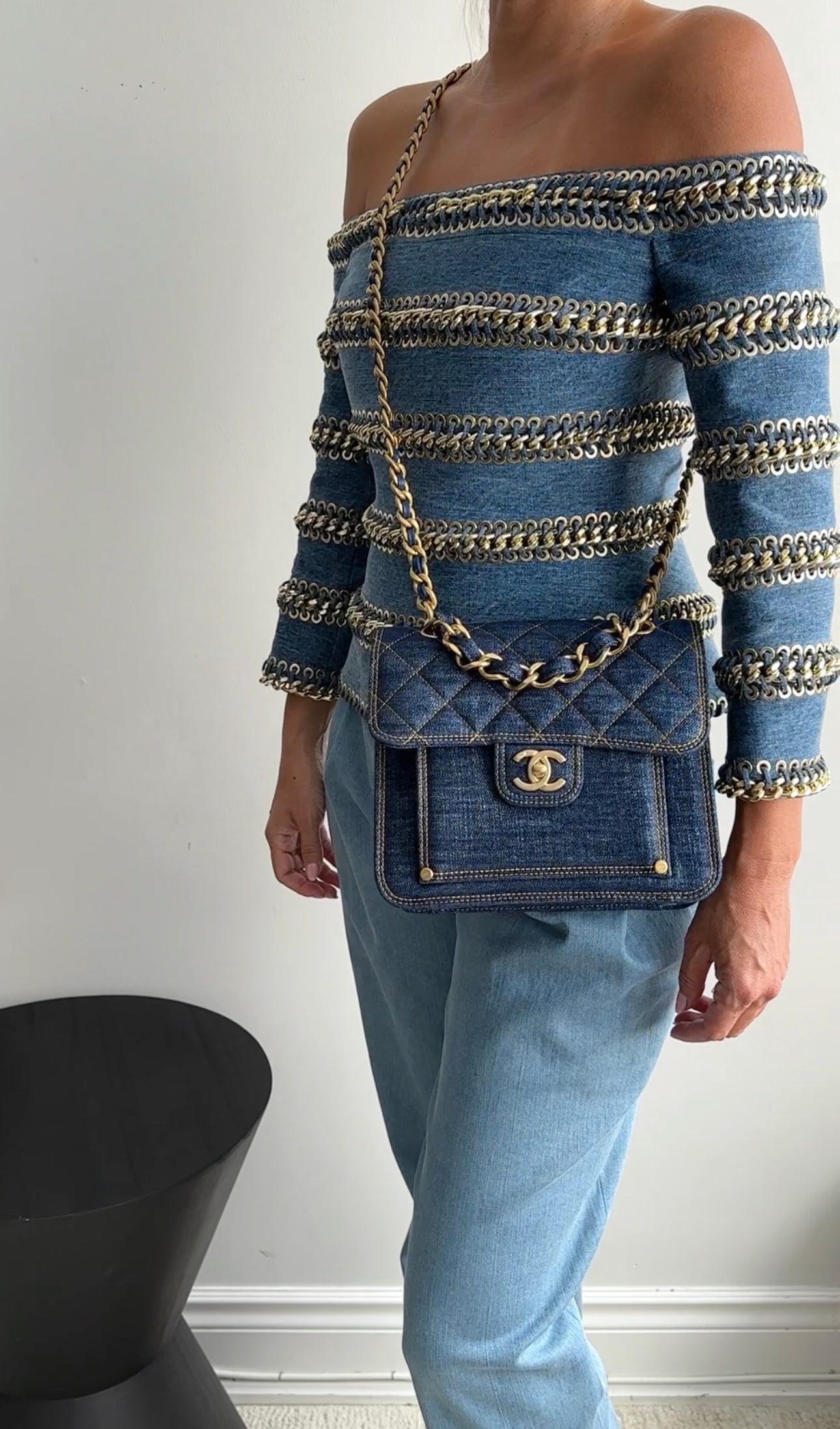 Balmain Blue Slim Fit Light Denim Jeans for Women - Size FR36 | High Waisted Skinny Pants for Casual Wear & Night Out