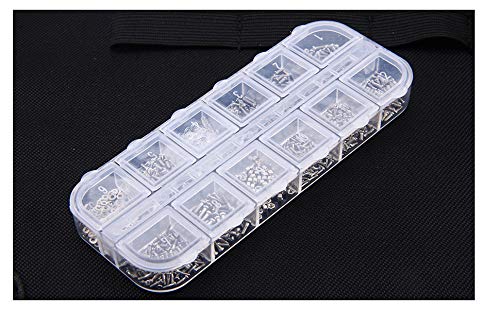 Professional Eyeglasses Pliers Set - 7-Piece Eyewear Repair Kit with Screwdriver & Screw Box | Perfect for Glasses Repair, Lens Adjustment & Frame Maintenance | Ideal for Opticians, Jewelers & DIY Home Use