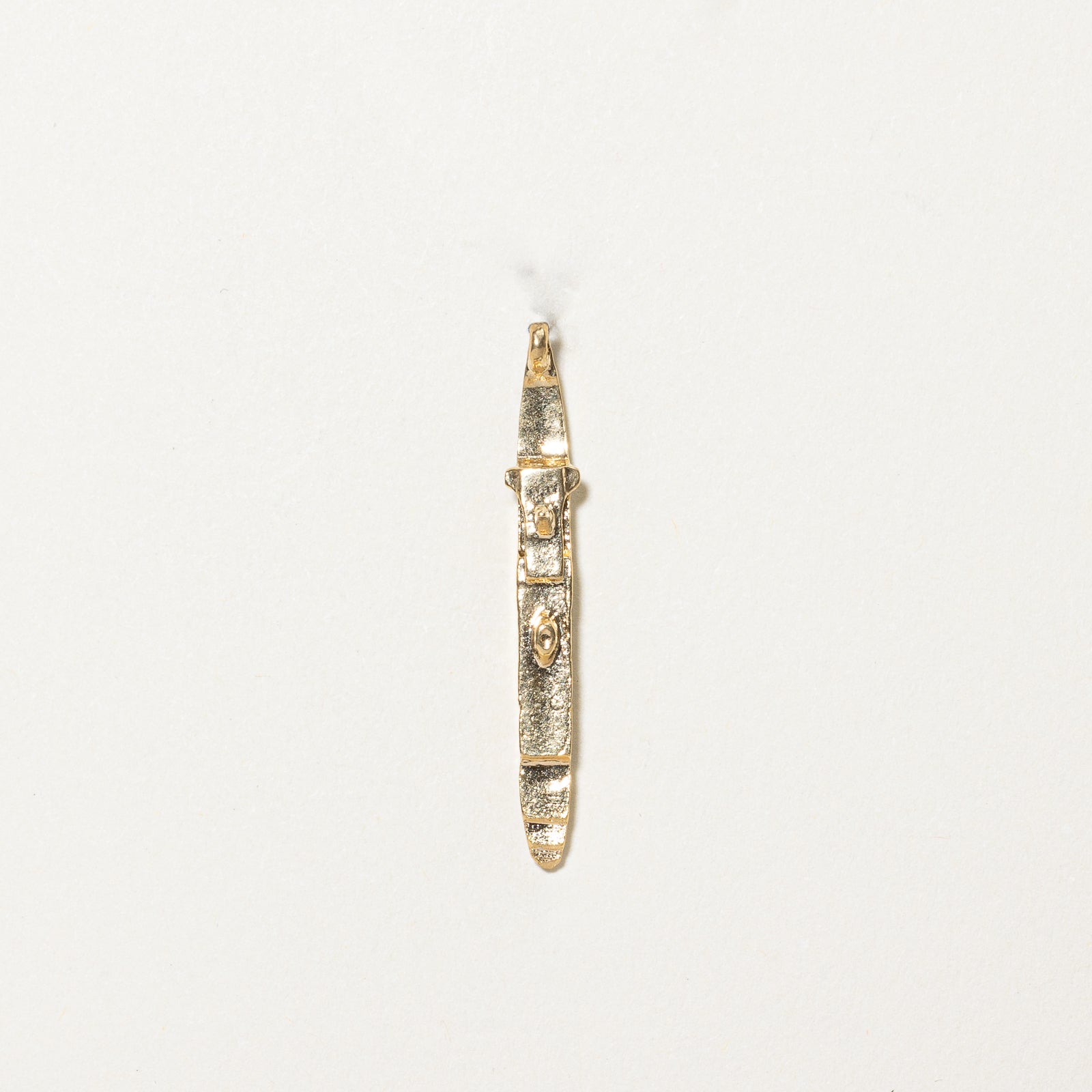 18K Yellow Gold M/S Jupiter Cruiseferry Charm Pendant - Elegant Nautical Jewelry for Travel Lovers & Cruise Enthusiasts | Perfect Gift for Cruise Vacations & Sea Adventures