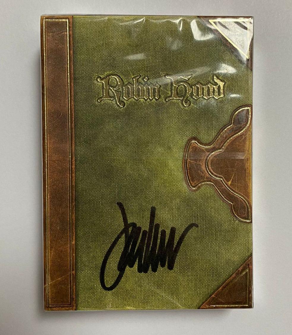 Robin Hood Themed Collectible Playing Cards - Signed Edition | Perfect for Card Games, Magic Tricks & Gift Giving