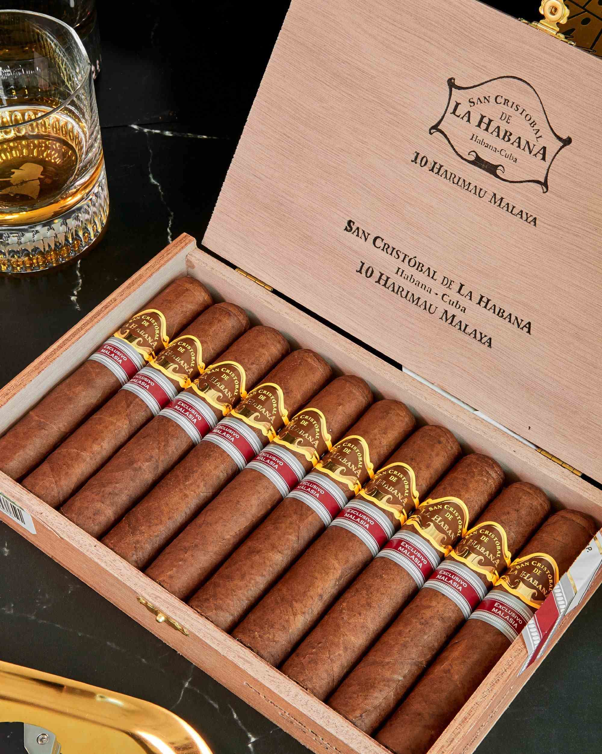 San Cristóbal de la Habana Harimau Malaya Malaysia Regional Edition 2020 Cigar - Premium Limited Edition Cuban Cigar for Collectors & Aficionados | Perfect for Special Occasions & Cigar Tasting Events