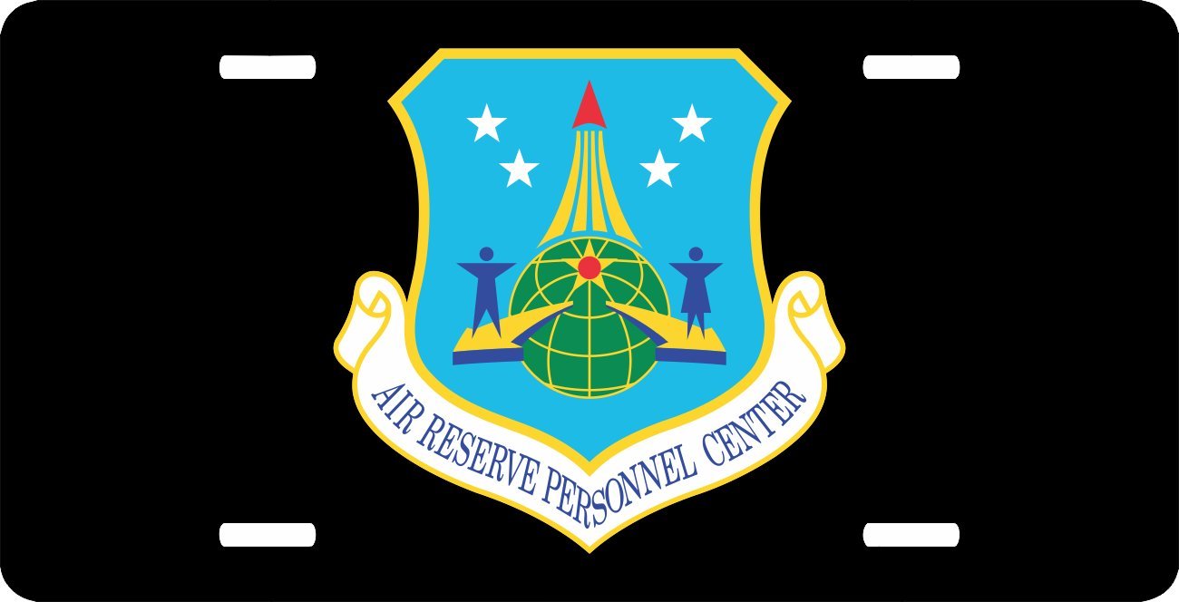 US Air Force Air Reserve Personnel Center Custom License Plate - Personalized Military Car Tag for Veterans, Enthusiasts & Collectors | Perfect for Cars, Trucks & Motorcycles
