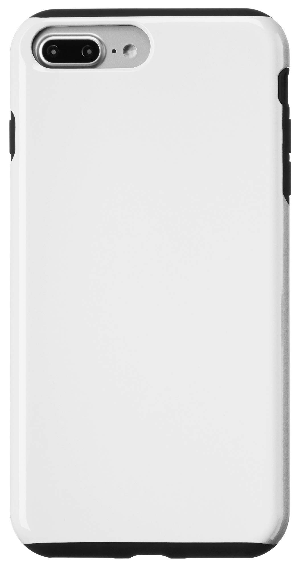 Premium Shockproof iPhone 7 Plus/8 Plus Case - Slim White Smoke Design with Military-Grade Protection | Perfect for Everyday Use, Outdoor Activities & Travel