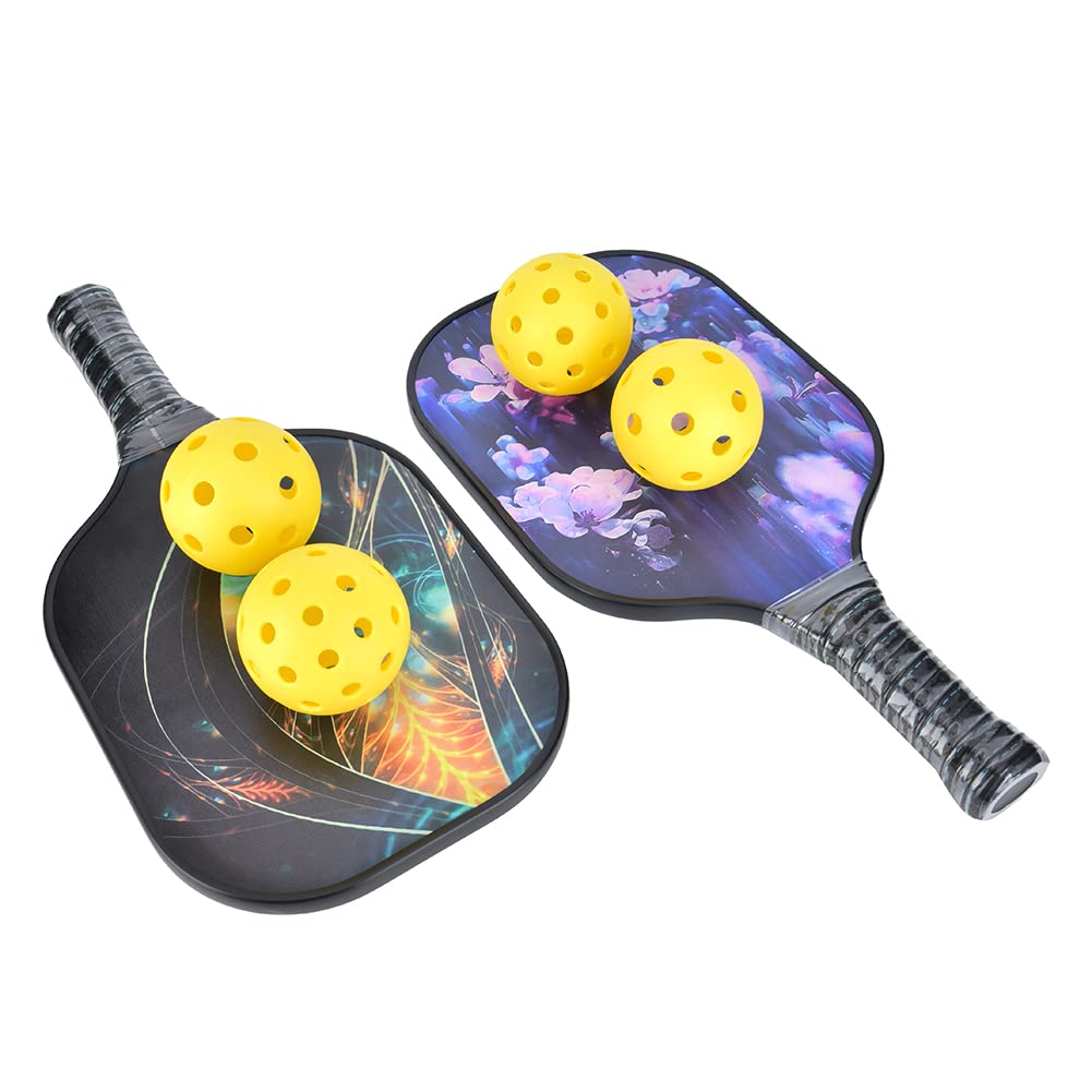 CHICIRIS Premium Pickleball Paddle - Responsive & Durable Textured Surface for All Skill Levels - Perfect for Family Games, Kids Training & Indoor/Outdoor Sports Activities