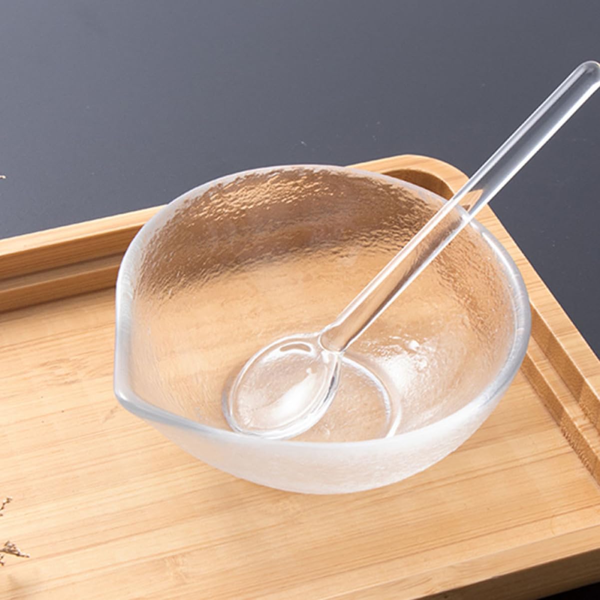 Premium Glass Facial Mask Mixing Bowl for DIY Beauty Treatments - Salon & Home Use - Perfect for Mixing Masks, Scrubs & Skincare Products