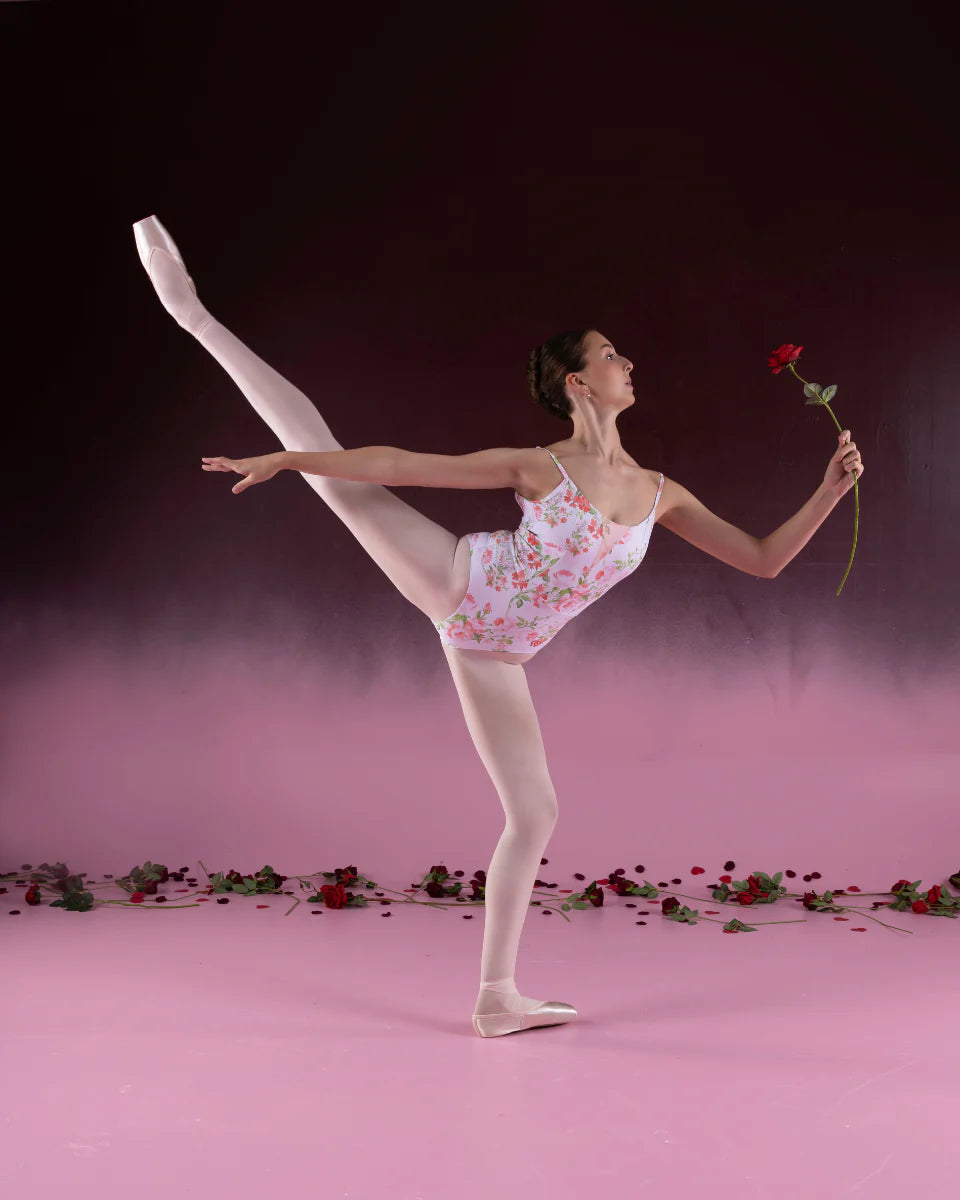 Coco Roses Leotard for Ballet, Dance & Gymnastics - Stretchy & Comfortable Performance Wear for Kids & Adults - Perfect for Recitals, Practice & Competitions