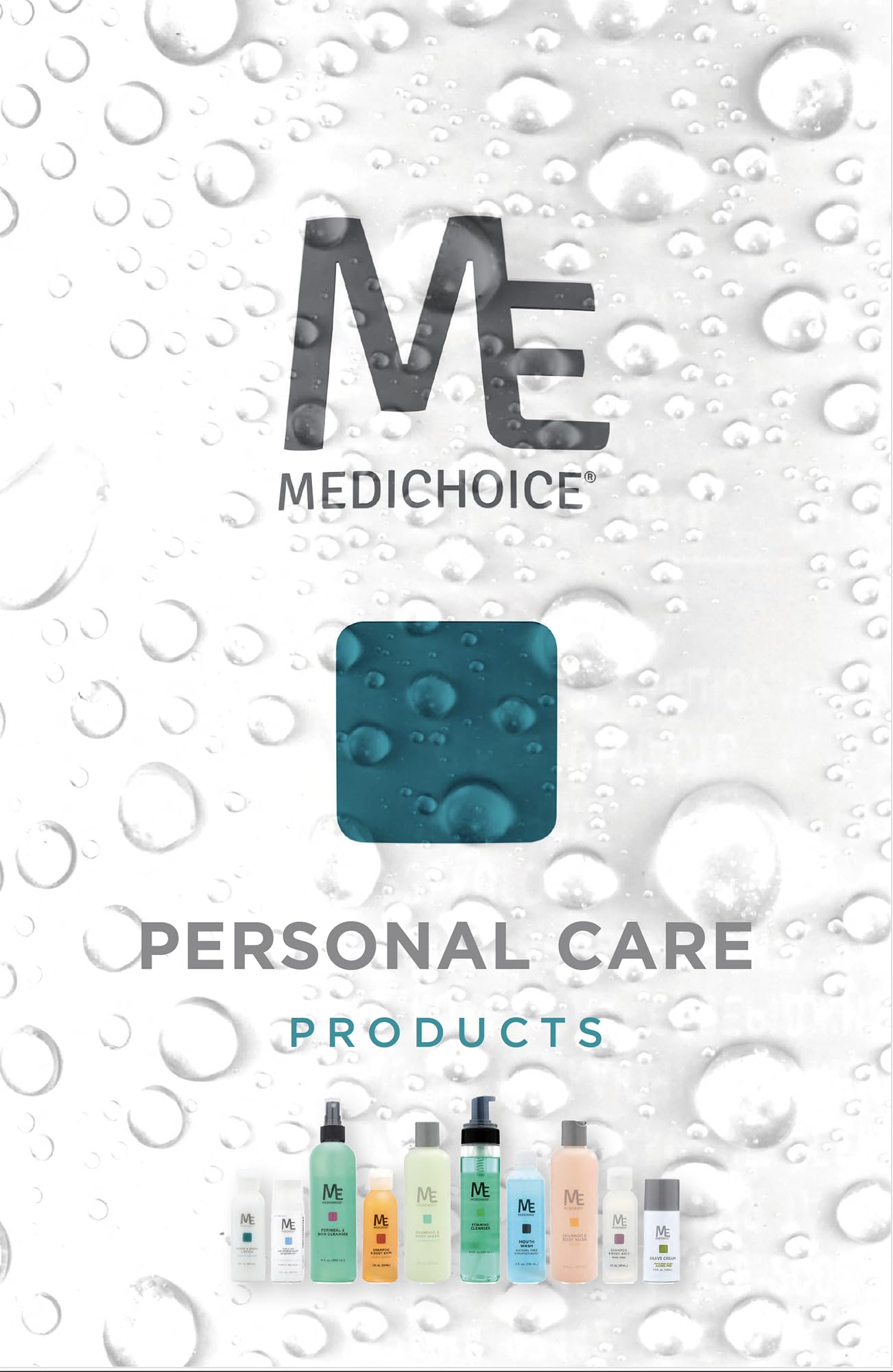 MediChoice Sensitive Skin Shampoo & Body Wash - Aloe Cucumber Melon Scented 2-in-1 Bath Gel | Travel Size 9oz (Pack of 48) | Gentle Cleansing for Babies, Kids & Adults | Perfect for Hotels, Gyms & On-the-Go Use