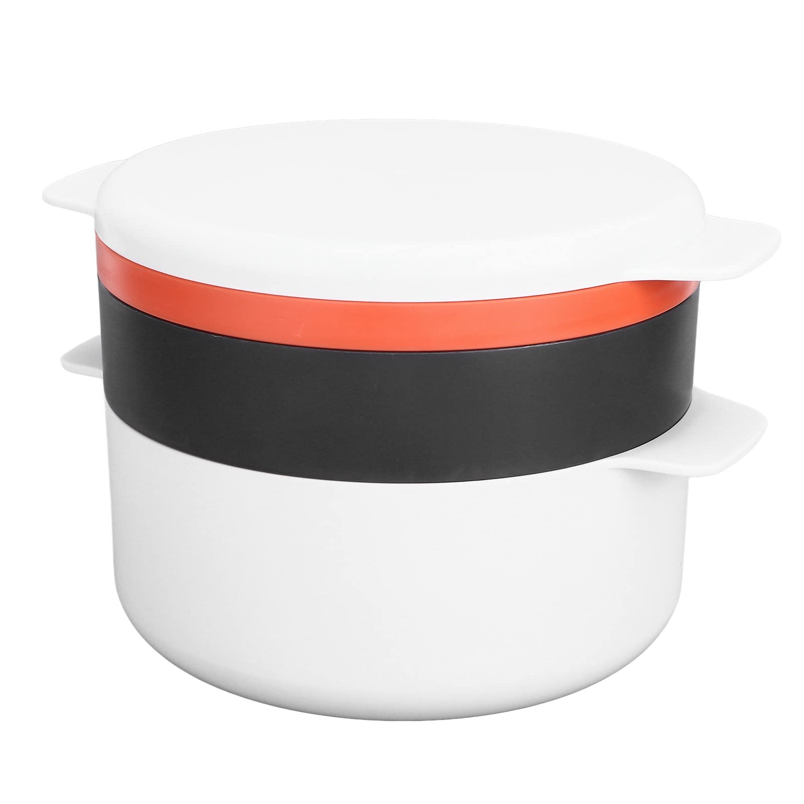 GLOGLOW Microwave Steaming Container - BPA-Free Round Lunch Box for Microwave Oven | Time-Saving Food Reheating & Meal Prep | Perfect for Office, School & Home Use