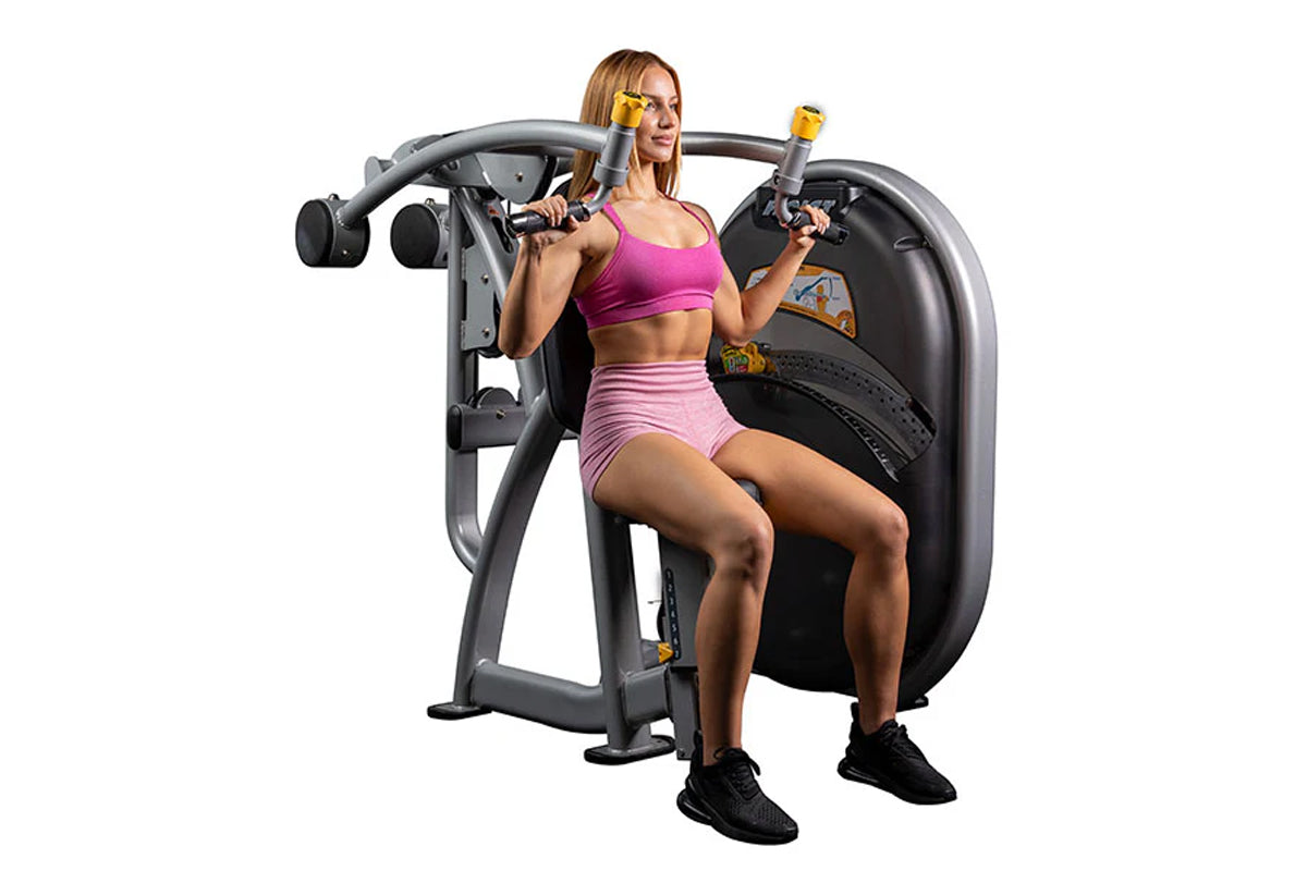 Hoist Club Line Shoulder Press Machine (CL 3501) - Professional Gym Equipment for Home & Commercial Use - Perfect for Shoulder Strength Training & Muscle Building