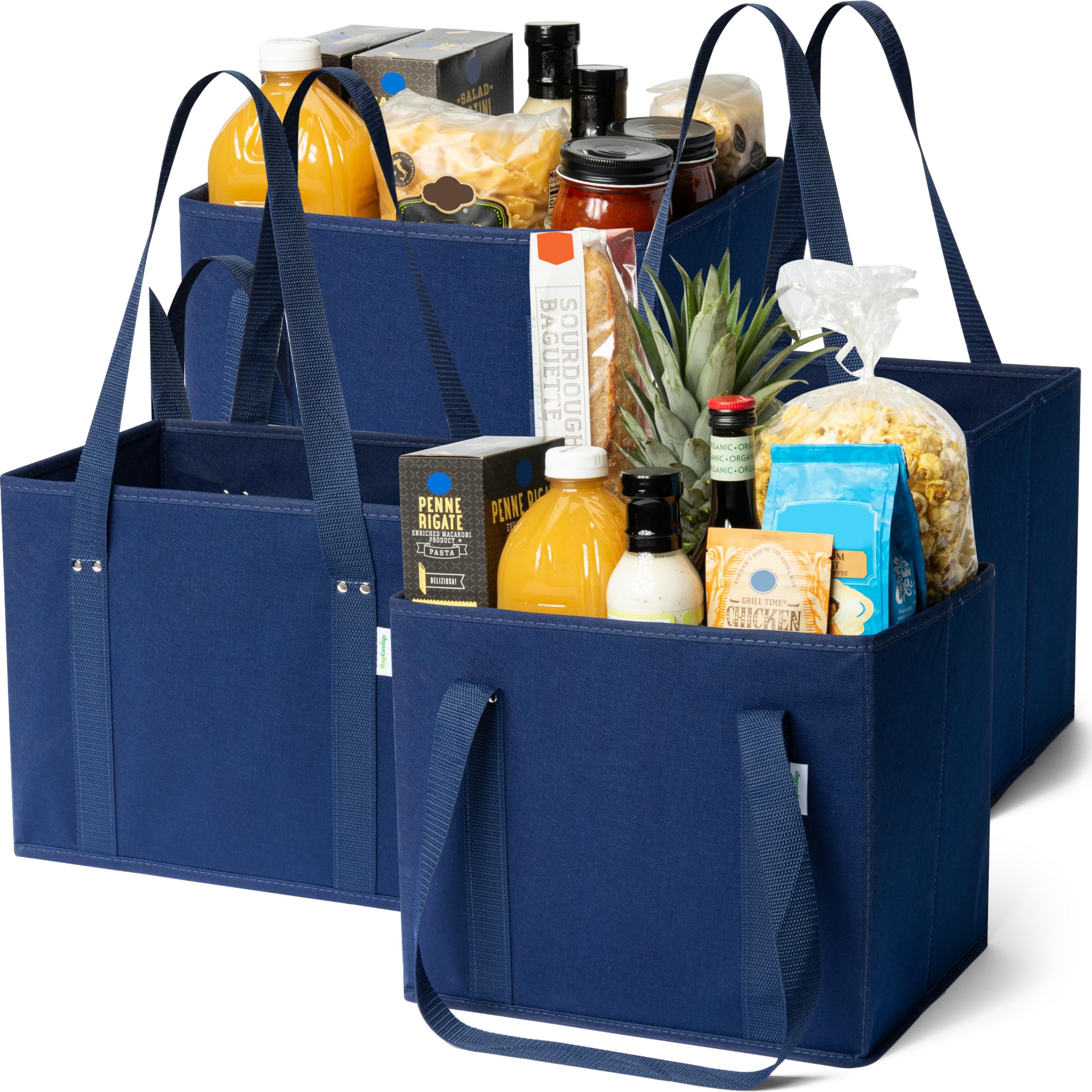 Eco-Friendly Reusable Grocery Bags - Durable Shopping Totes for Groceries, Produce & Market Trips - Perfect for Supermarkets, Farmers Markets & Zero Waste Lifestyle