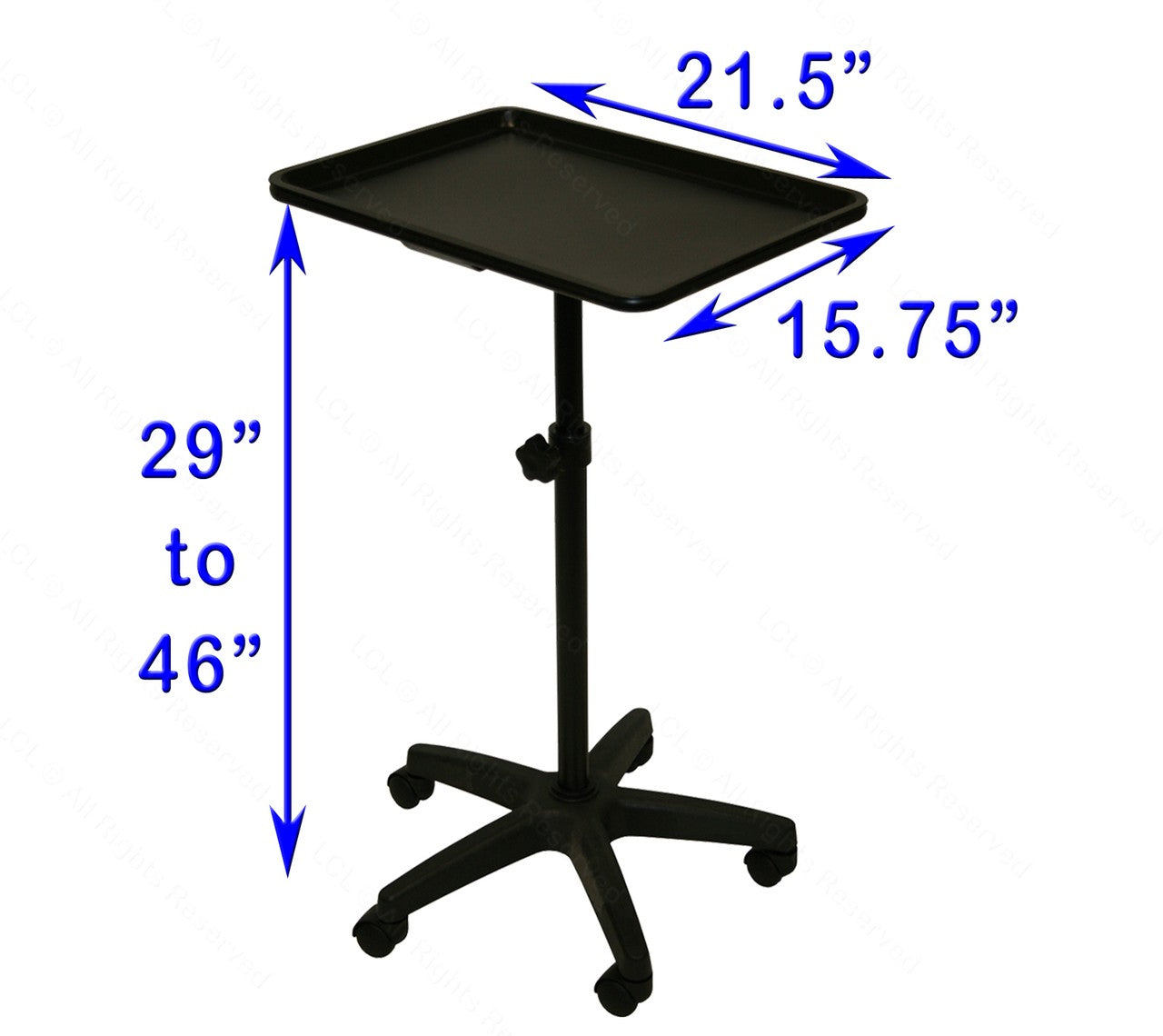 Adjustable Laptop Work Tray with Foldable Legs - Portable Desk for Bed, Couch, or Floor - Perfect for Remote Work, Studying, and Gaming
