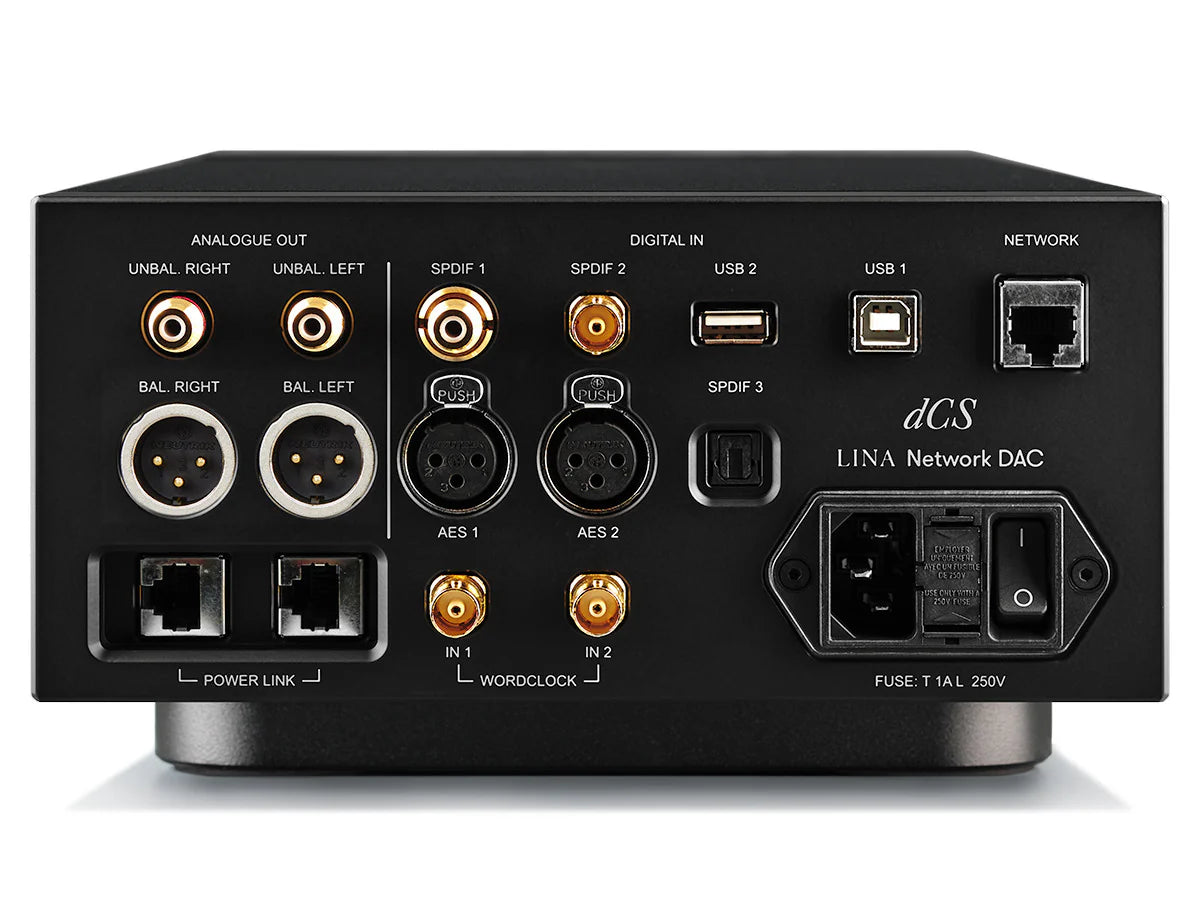 dCS Lina Upsampling DAC & Network Streamer - High-Resolution Audio Converter for Audiophiles & Home Theater Systems
