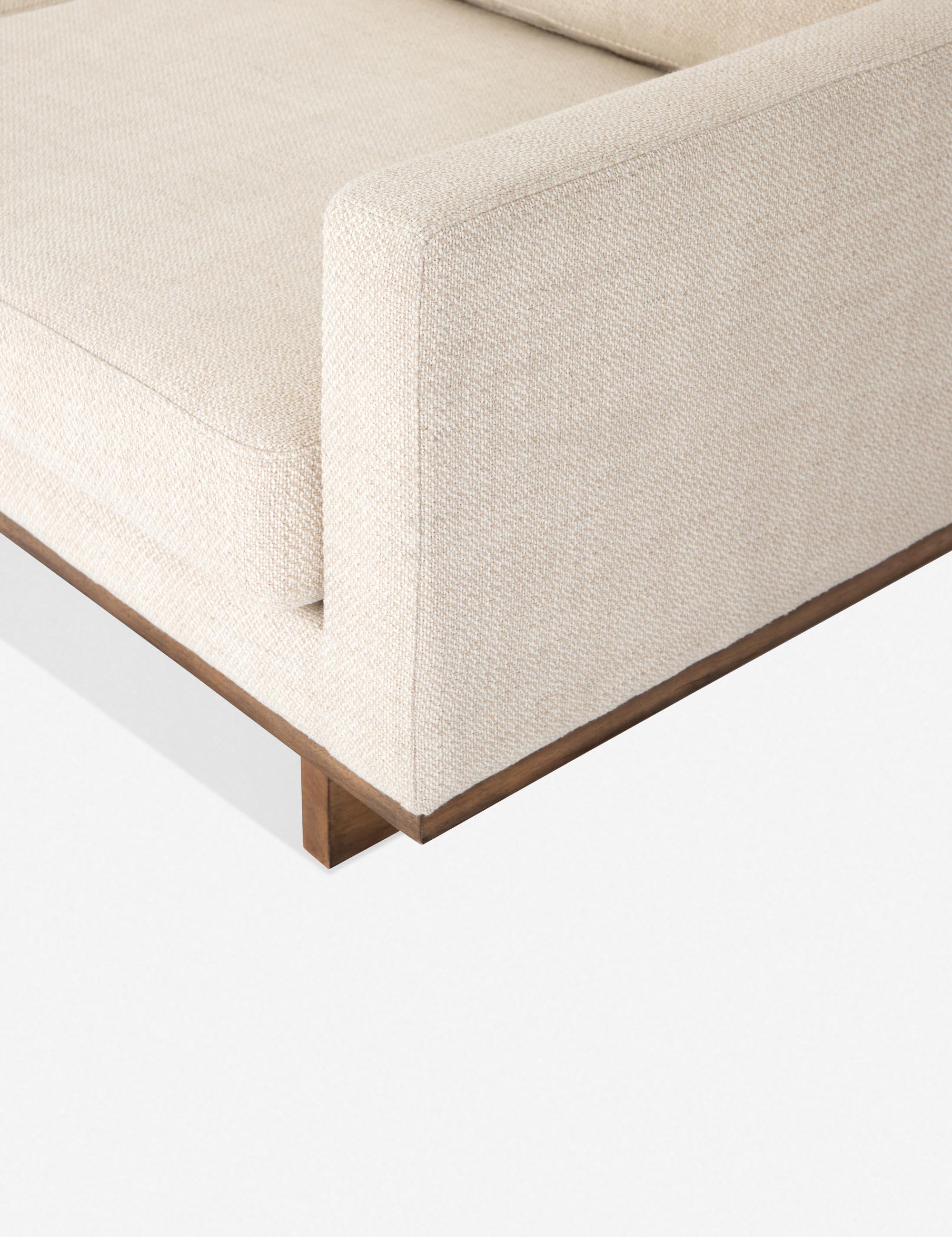 Ansley Sofa - Modern Comfortable Living Room Couch for Small Spaces | Perfect for Apartments, Studios & Cozy Home Decor