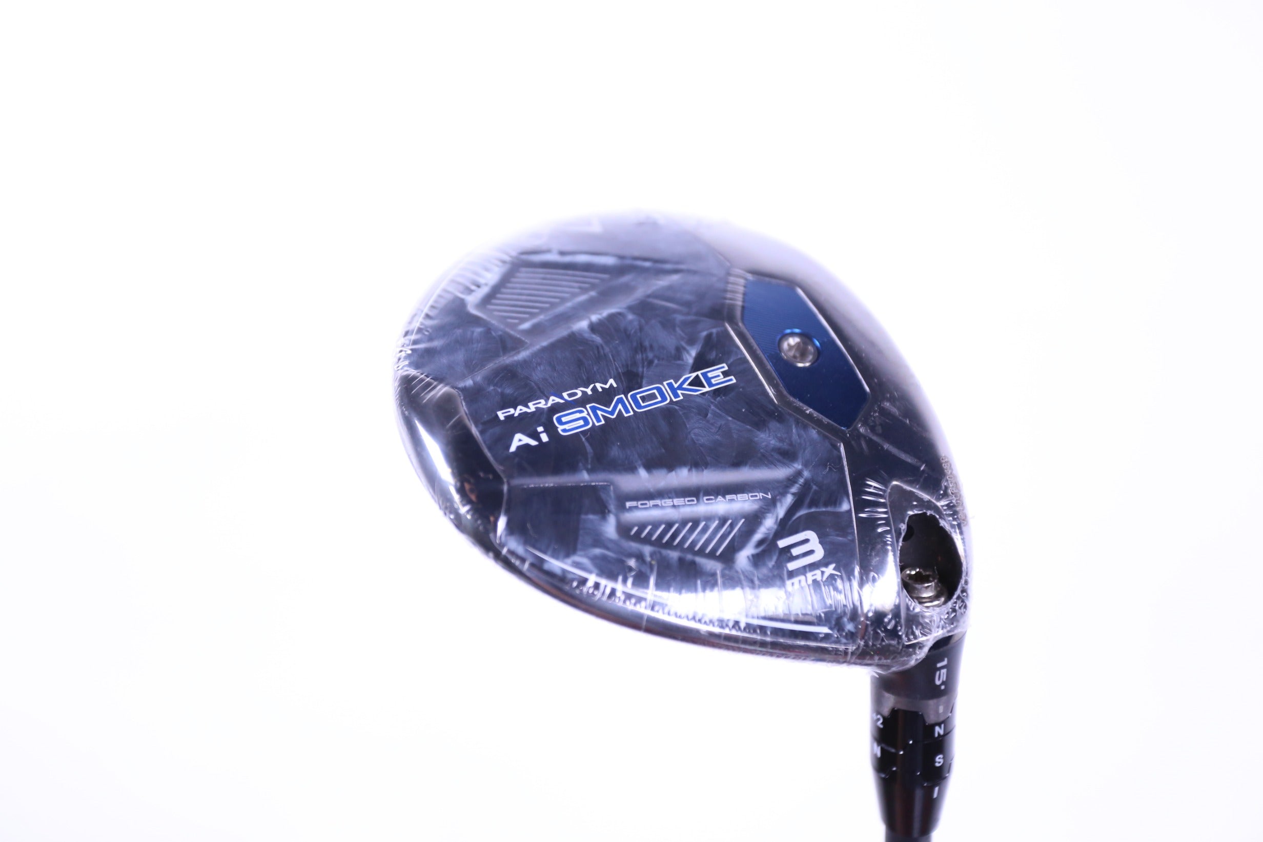 Used Callaway Paradym Ai Smoke MAX 3 Wood Right Handed 15° Extra Stiff Flex Golf Club - Perfect for Long Fairway Shots & Low Handicap Players