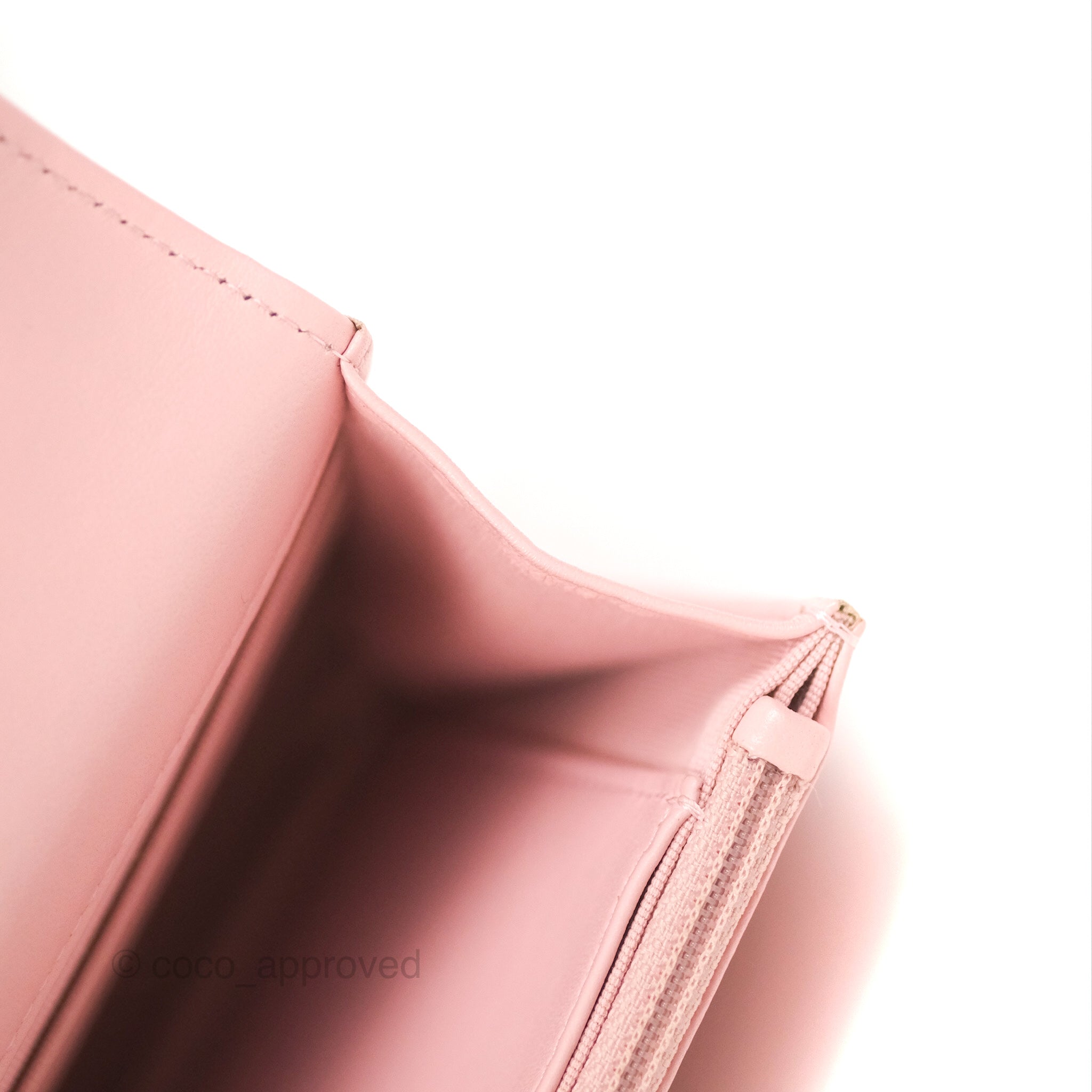Chanel 19 Wallet on Chain WOC Light Pink Mixed Hardware Crossbody Bag - Luxury Designer Handbag for Women, Perfect for Date Night & Evening Events