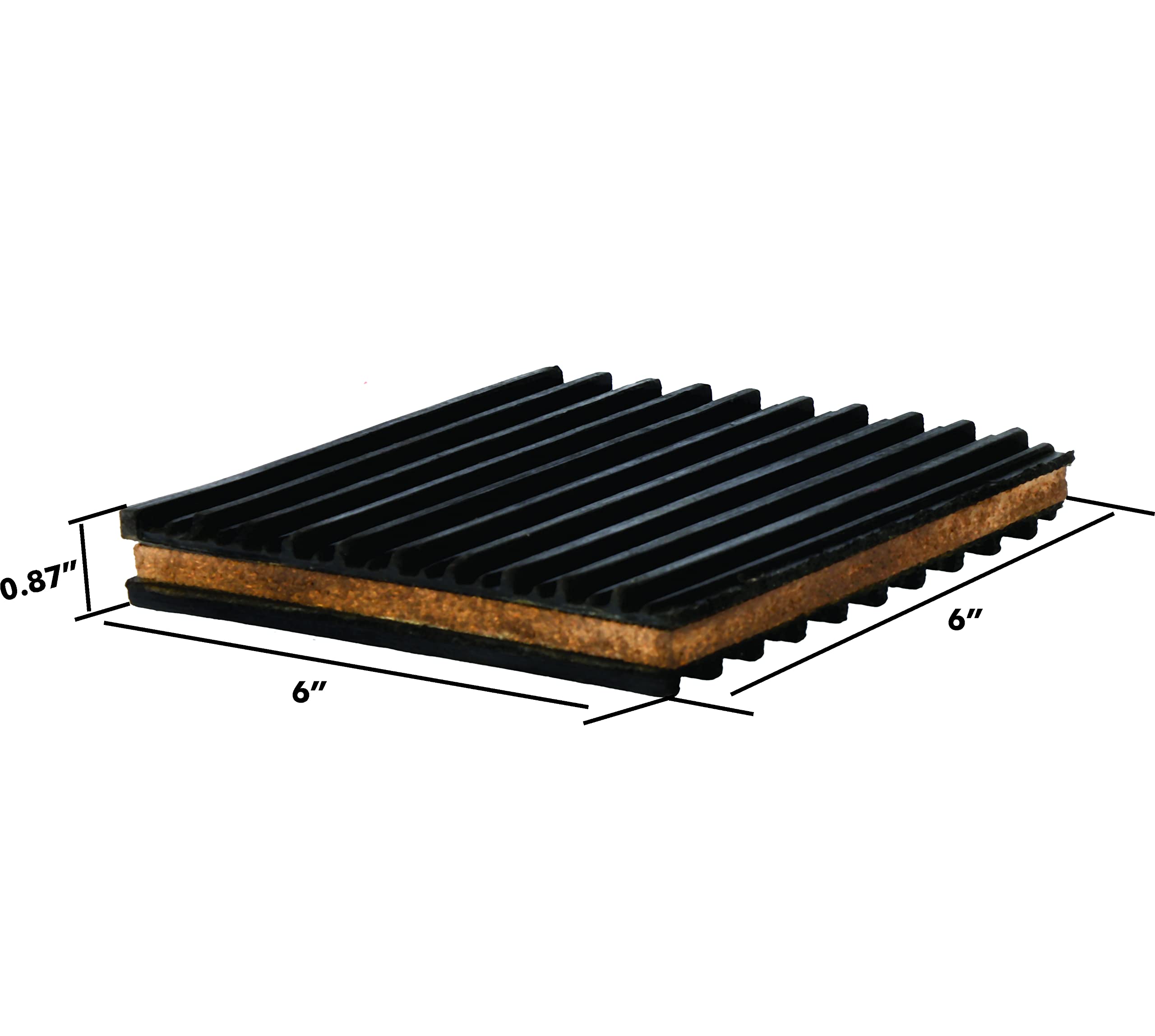 Anti Vibration Rubber Pads - 6