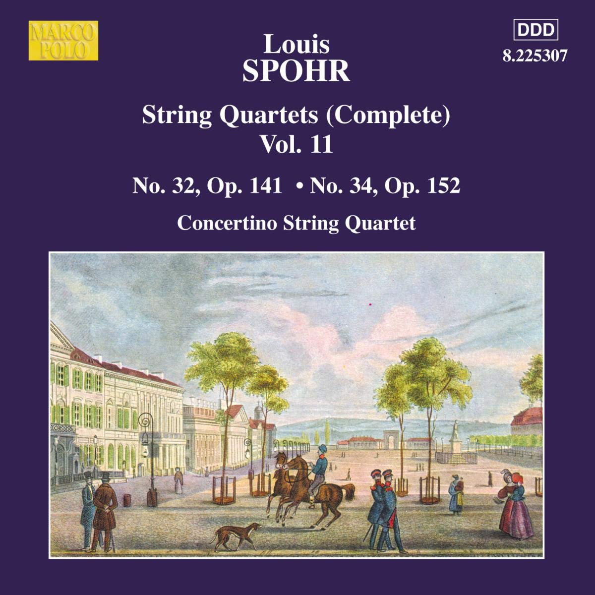 Spohr: String Quartets, Vol. 11 | Classical Music CD | Perfect for Relaxation & Dinner Parties