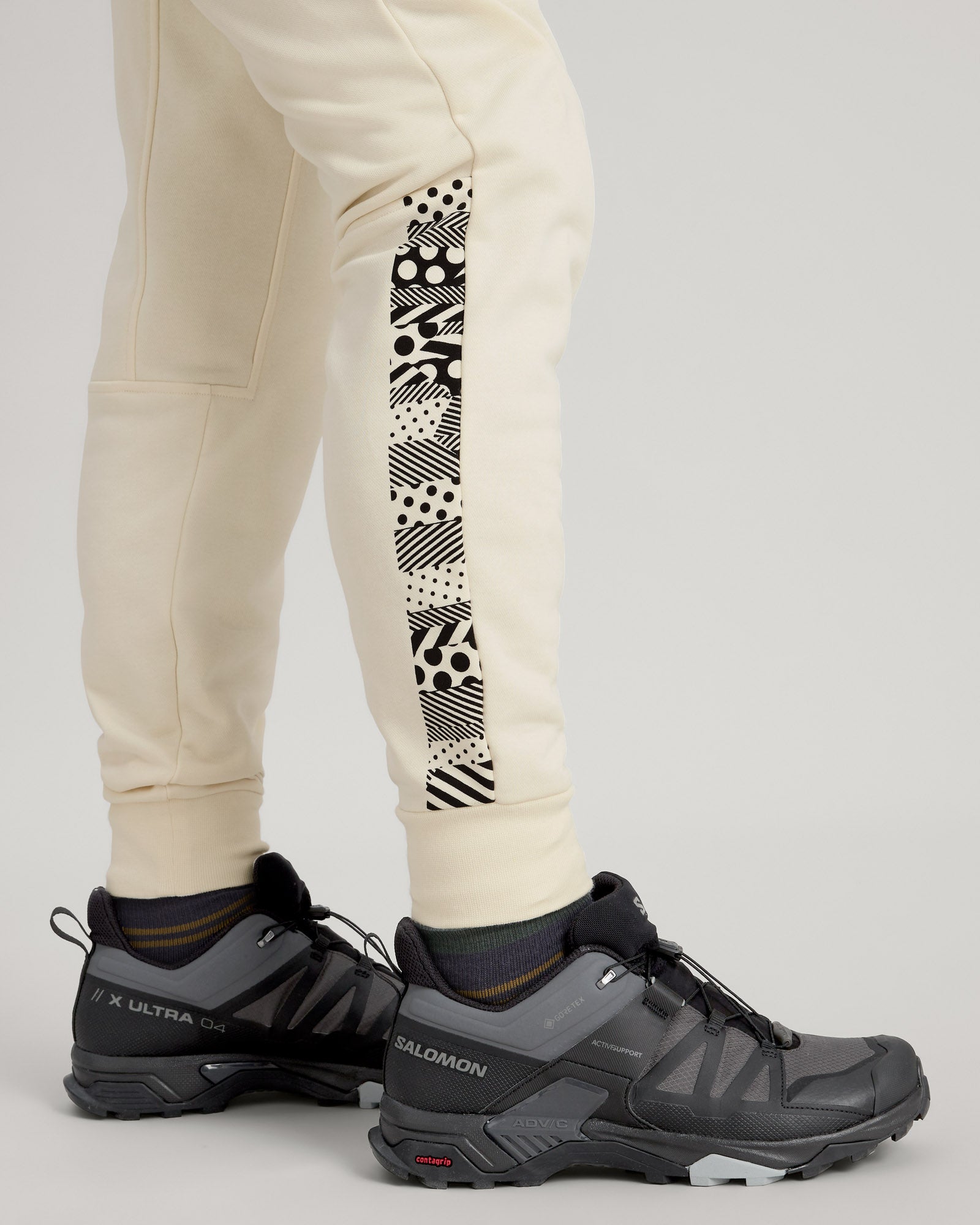 Jason Woodside ANY Time LT Sweats - Unisex Joggers in Natural Color | Comfortable Casual Pants for Men & Women | Perfect for Lounge, Yoga, and Everyday Wear