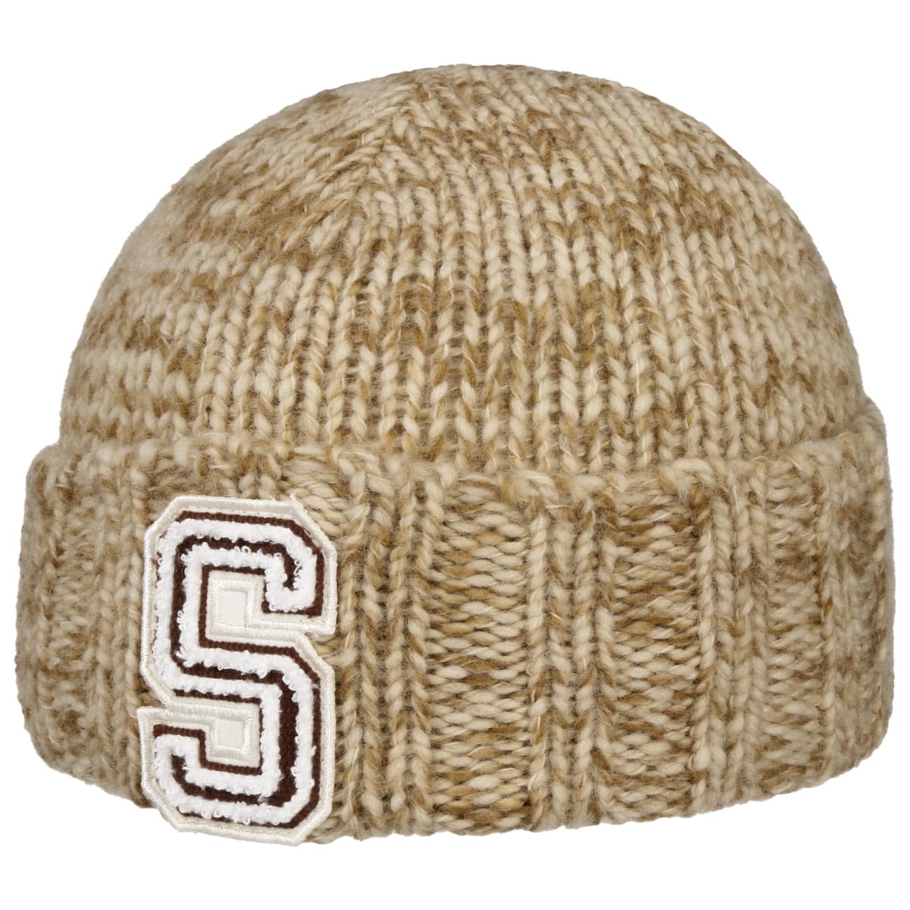 Stetson Sustainable Wool Beanie with Cuff - Warm Winter Hat for Men & Women - Perfect for Skiing, Hiking, and Cold Weather Outdoor Activities