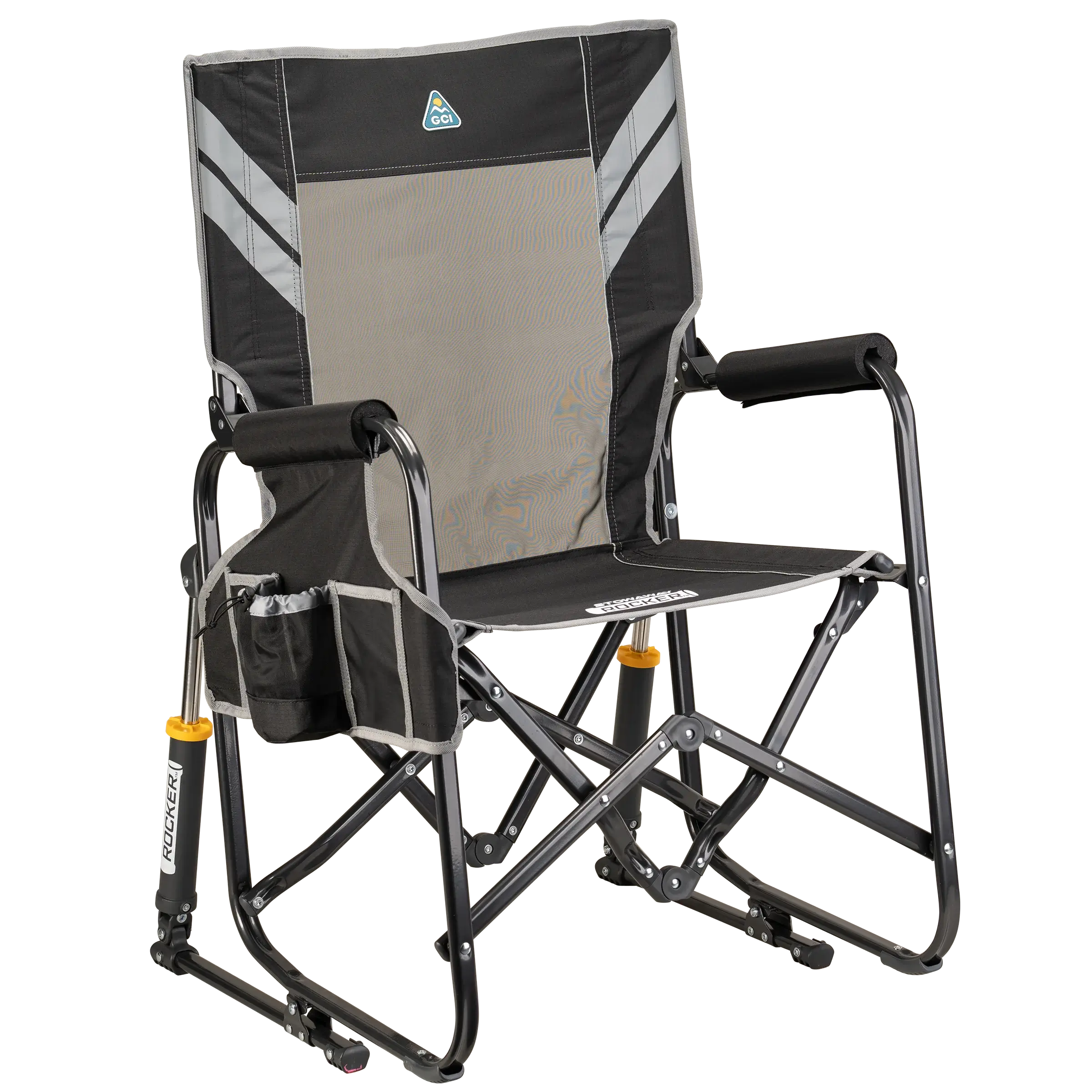Stowaway Rocker™ - Compact Folding Rocking Chair for Camping, Travel & Small Spaces - Portable Outdoor Rocker for Patio, RV, Apartment & Nursery - Lightweight & Easy to Store