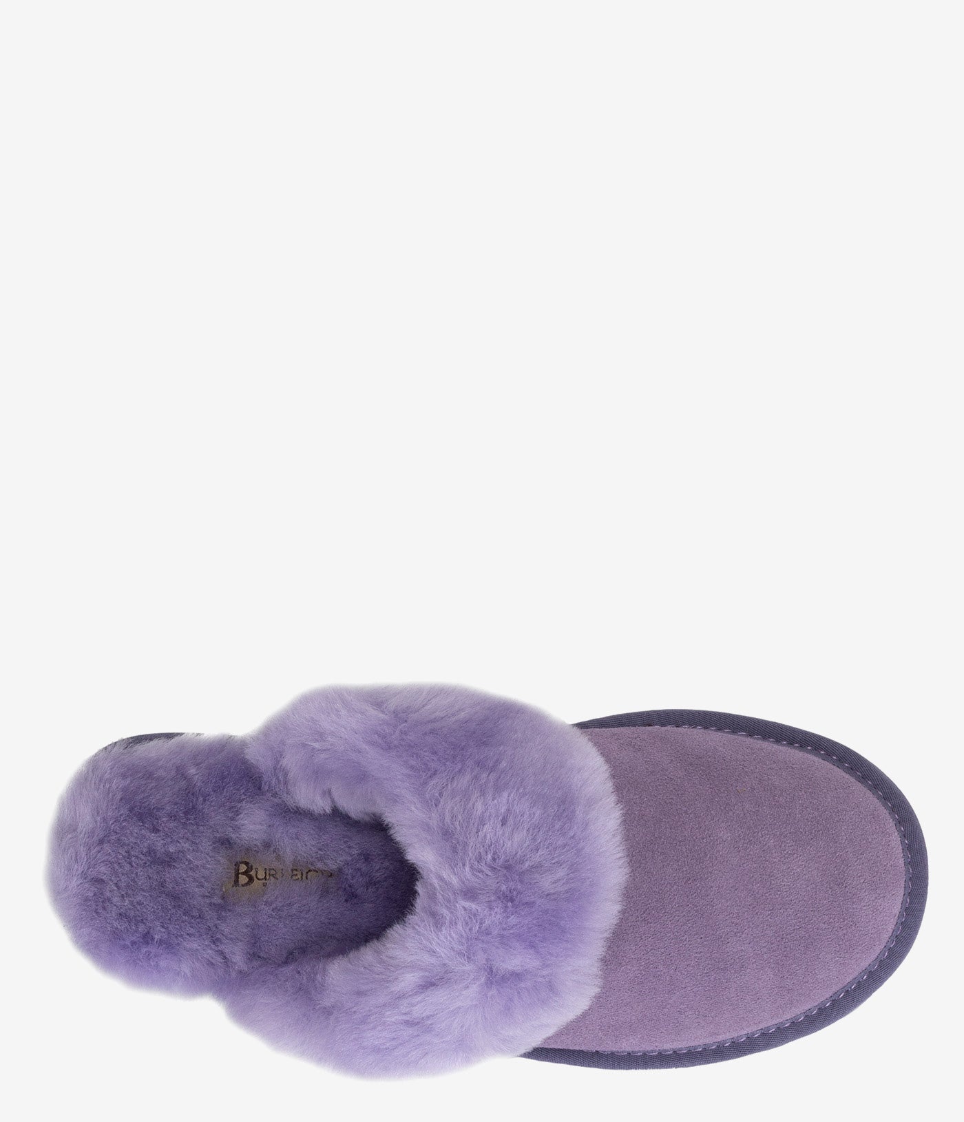 Burleigh Plush Scuff Slide Sheepskin Slippers for Women - Ultra Soft Indoor/Outdoor House Shoes for Relaxation & Comfort
