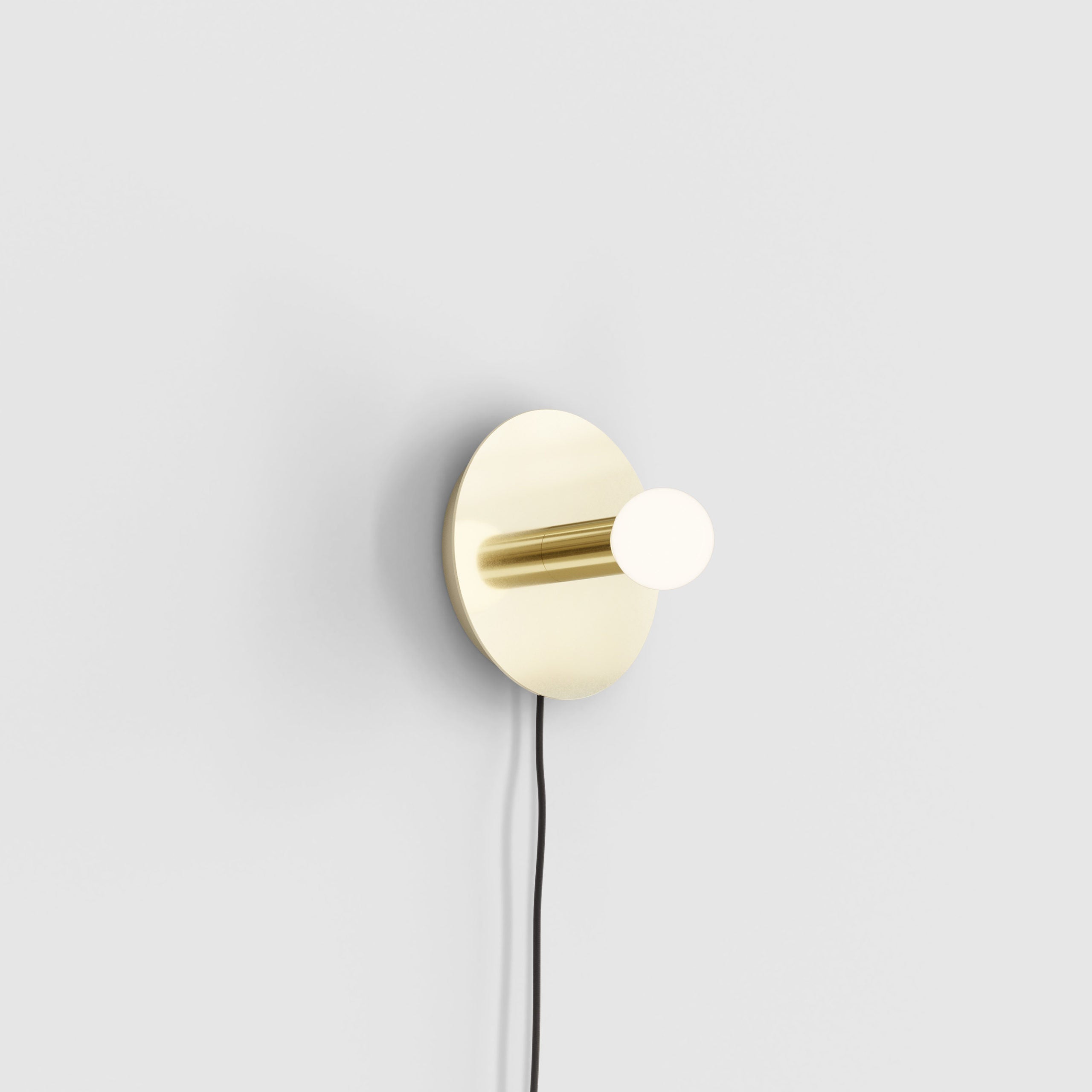 Modern Dot Wall Lamp - Minimalist LED Sconce Light for Bedroom, Living Room & Hallway - Energy Efficient Dimmable Ambient Lighting for Home Decor