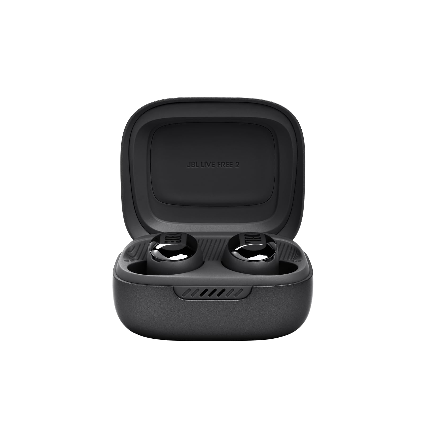 JBL Live Free 2 Wireless Earbuds - 35 Hours Playtime, True Adaptive Noise Cancelling, Smart Ambient Mode, Beamforming Mic (Black) | Perfect for Workouts, Commuting & Travel